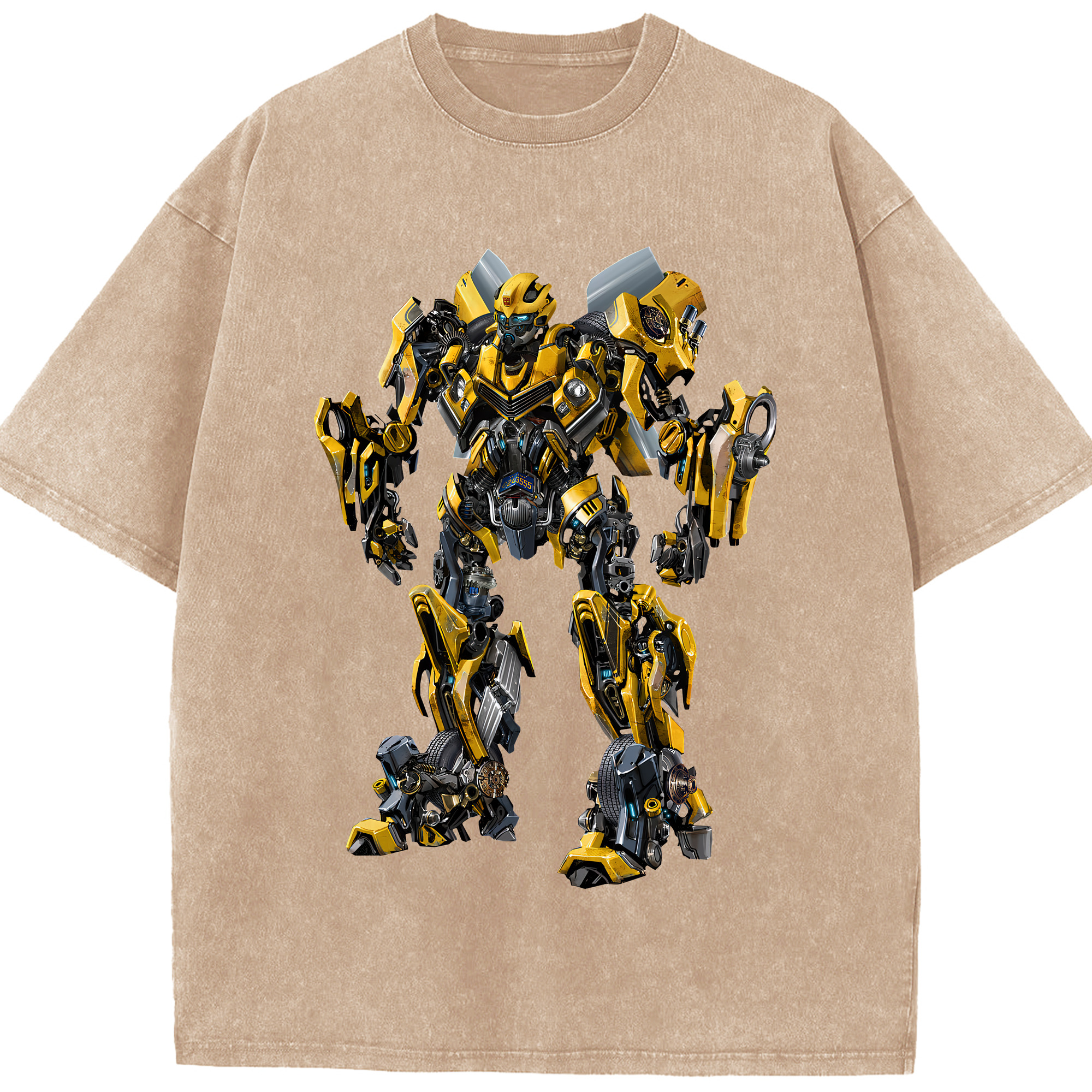 （画像用） Transformers トランスフォーマー 綿100% ヴィンテージ風 半袖Tシャツ（フロントプリント）