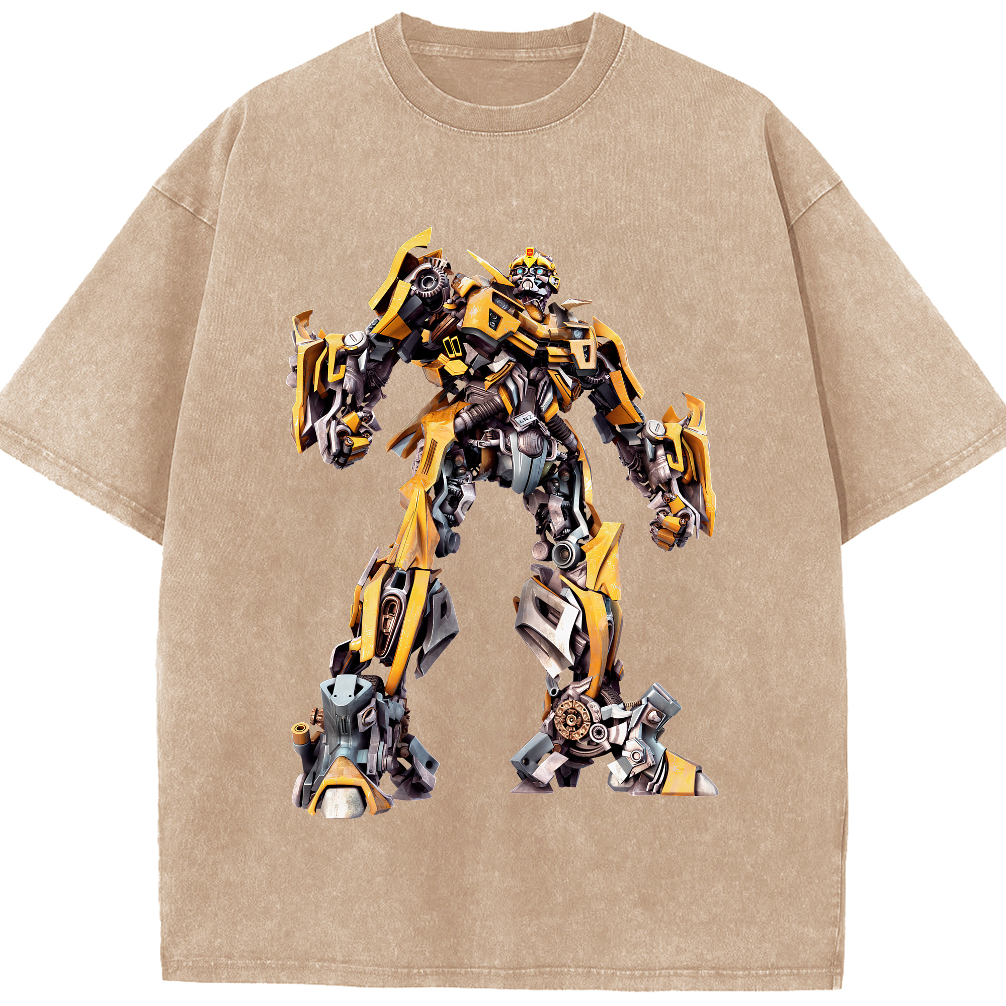 （画像用） Transformers トランスフォーマー 綿100% ヴィンテージ風 半袖Tシャツ（フロントプリント）