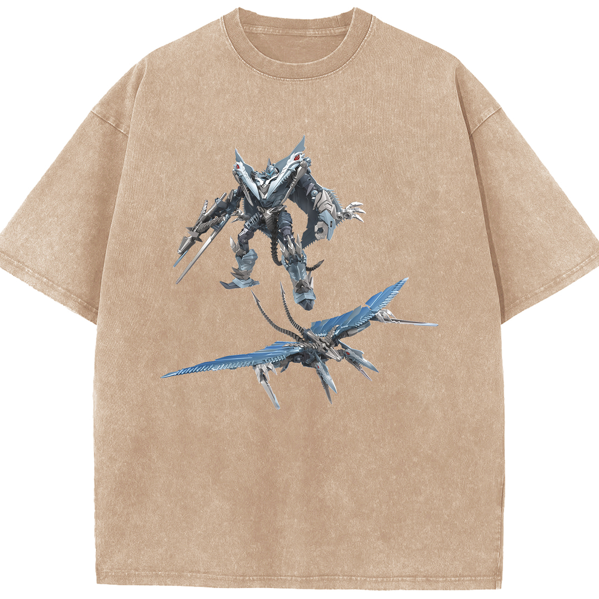 （画像用） Transformers トランスフォーマー 綿100% ヴィンテージ風 半袖Tシャツ（フロントプリント）
