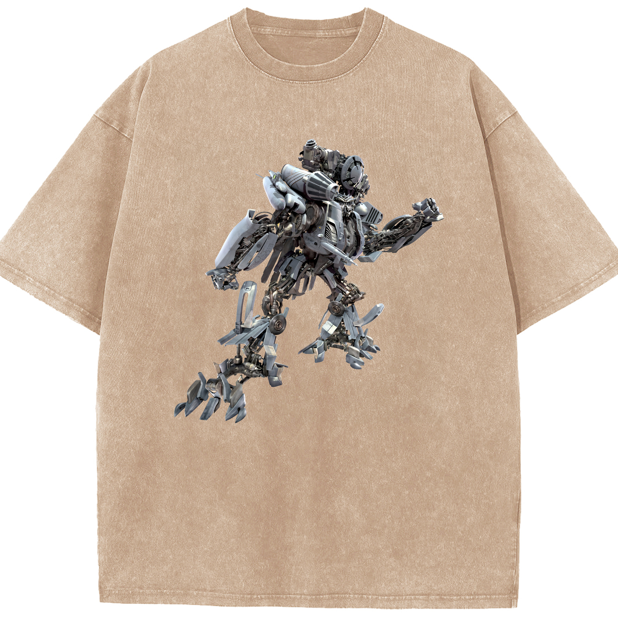 （画像用） Transformers トランスフォーマー 綿100% ヴィンテージ風 半袖Tシャツ（フロントプリント）