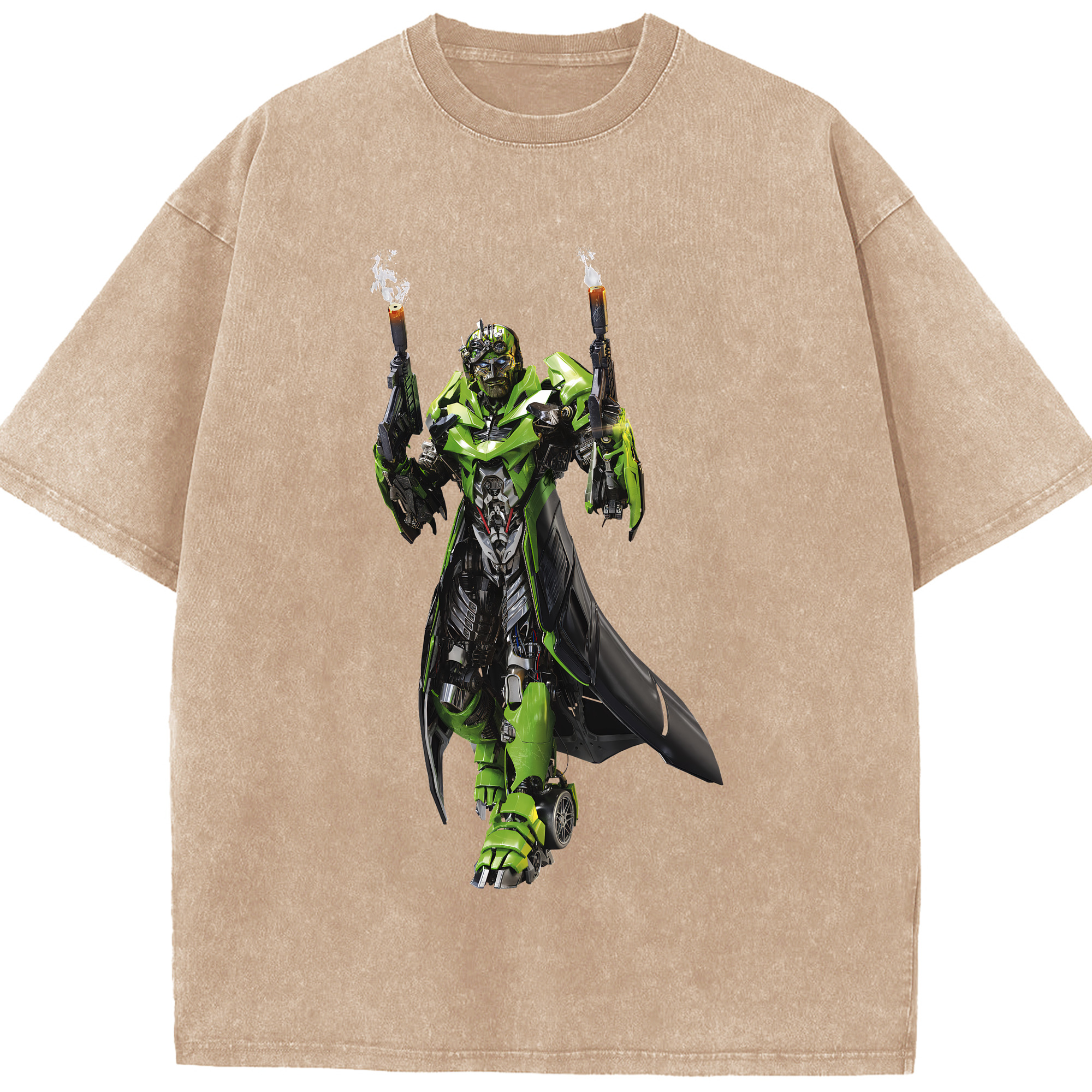 （画像用） Transformers トランスフォーマー 綿100% ヴィンテージ風 半袖Tシャツ（フロントプリント）