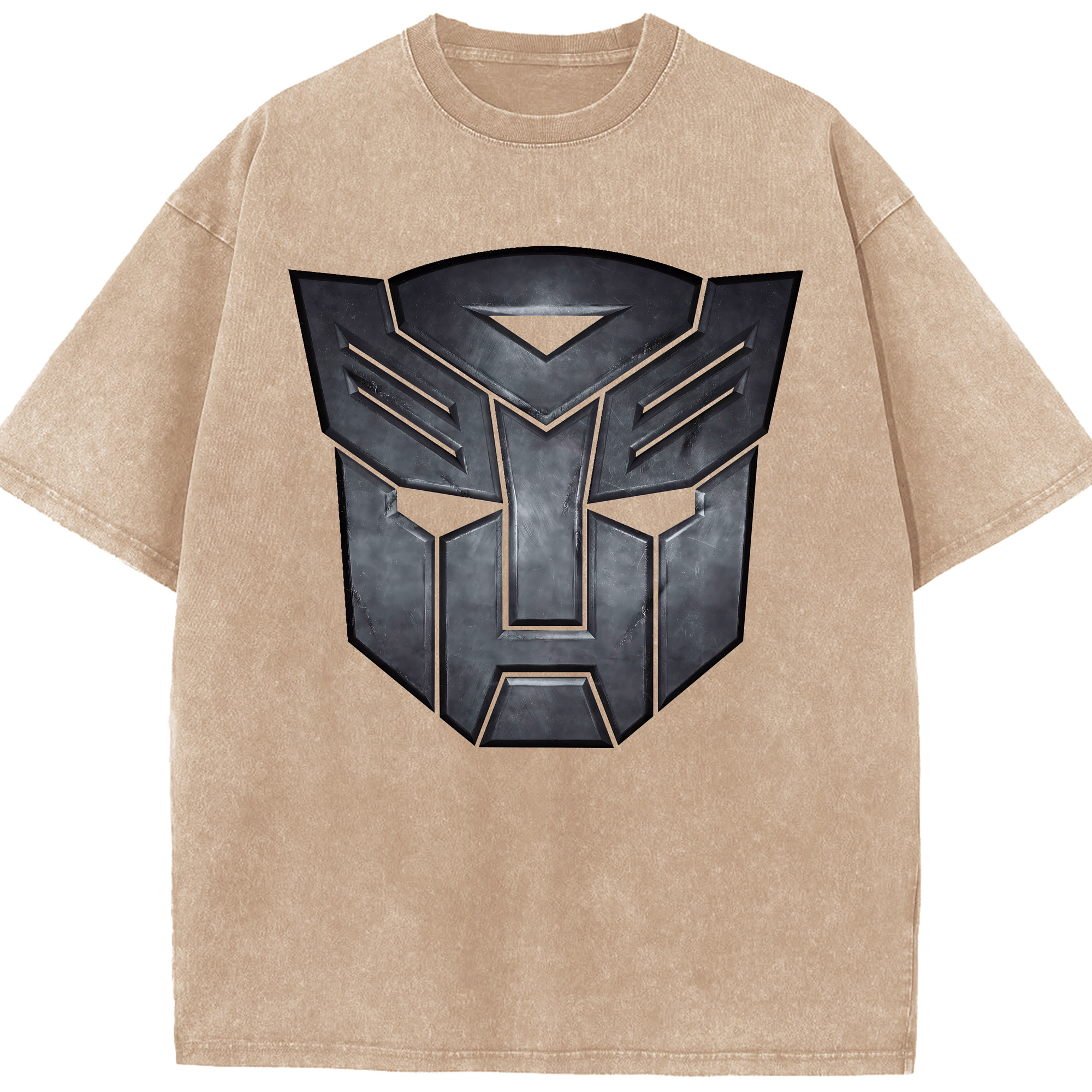 （画像用） Transformers トランスフォーマー 綿100% ヴィンテージ風 半袖Tシャツ（フロントプリント）