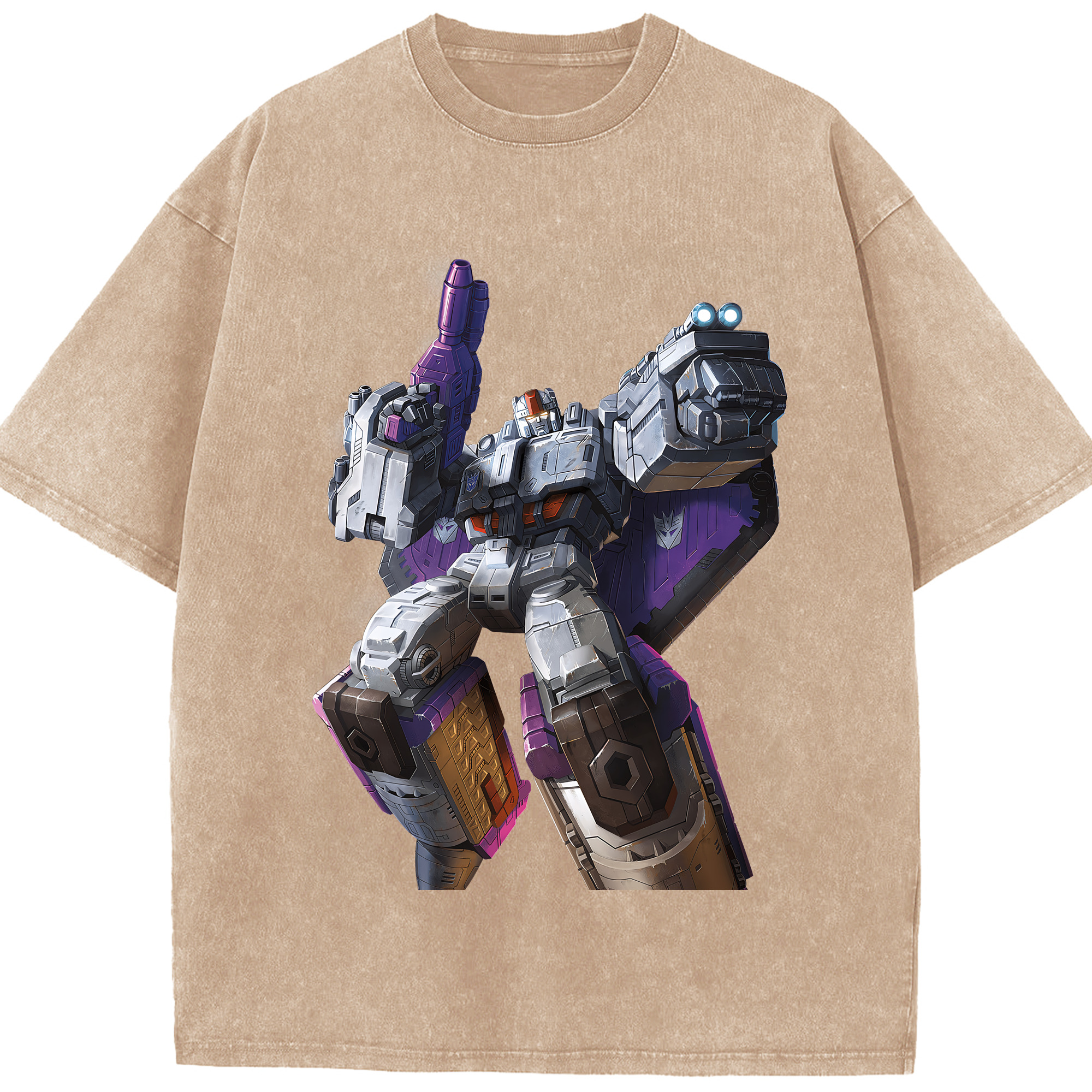 （画像用） Transformers トランスフォーマー 綿100% ヴィンテージ風 半袖Tシャツ（フロントプリント）