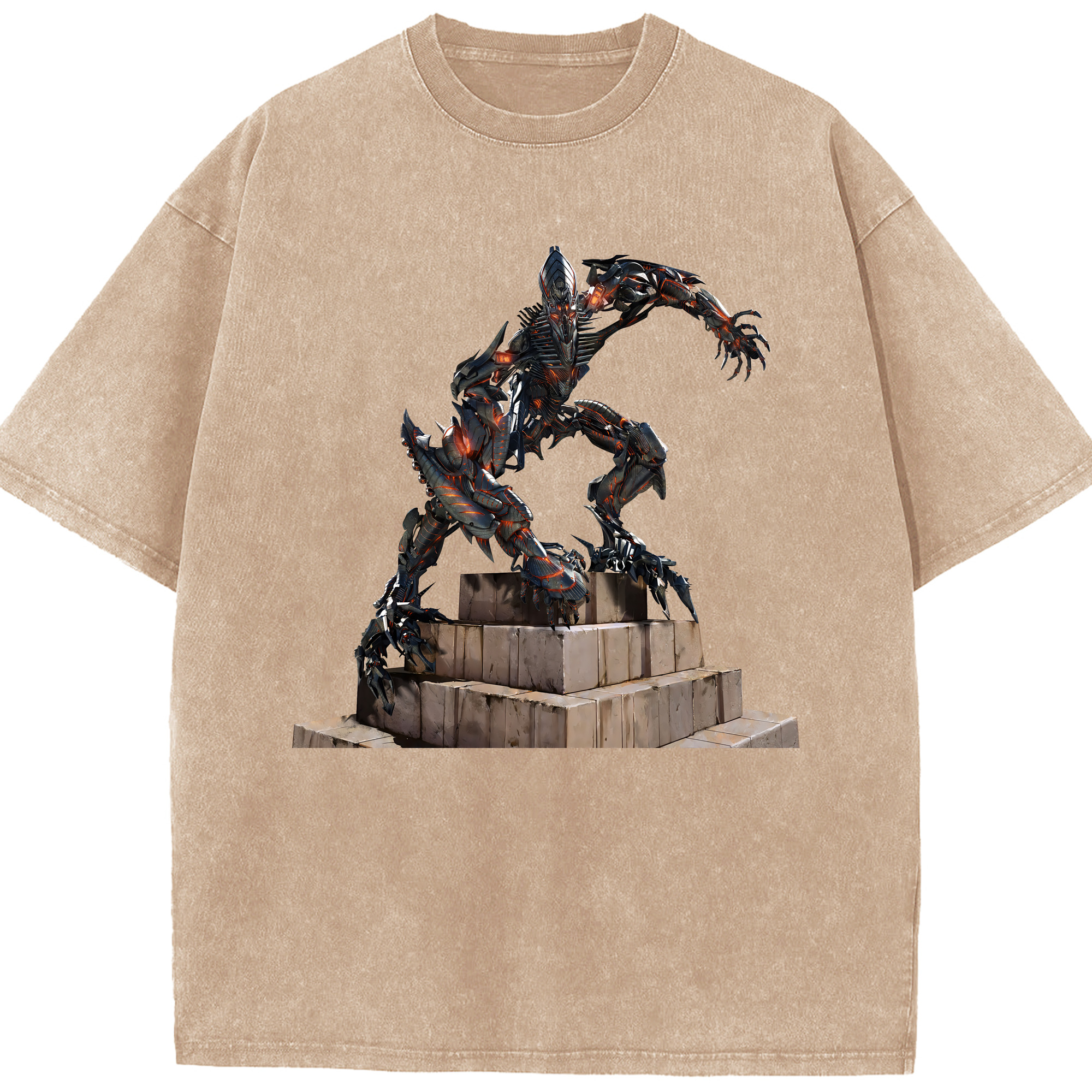 （画像用） Transformers トランスフォーマー 綿100% ヴィンテージ風 半袖Tシャツ（フロントプリント）