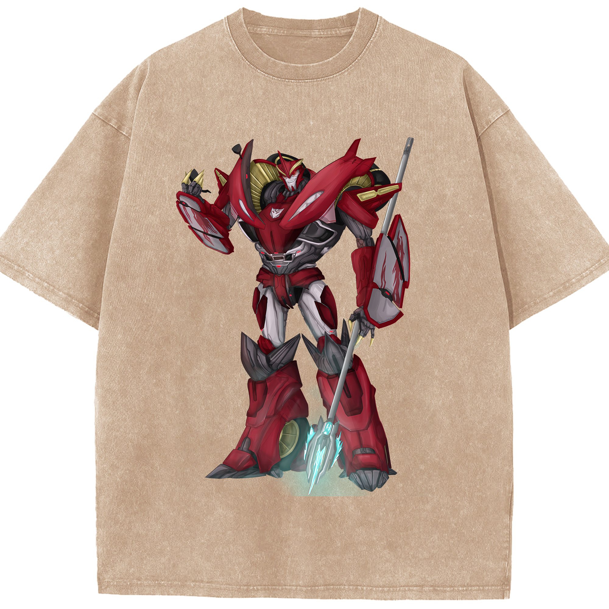 （画像用） Transformers トランスフォーマー 綿100% ヴィンテージ風 半袖Tシャツ（フロントプリント）