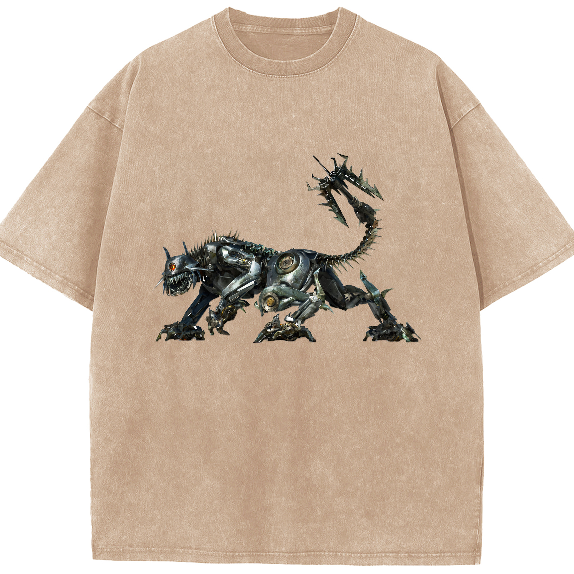 （画像用） Transformers トランスフォーマー 綿100% ヴィンテージ風 半袖Tシャツ（フロントプリント）