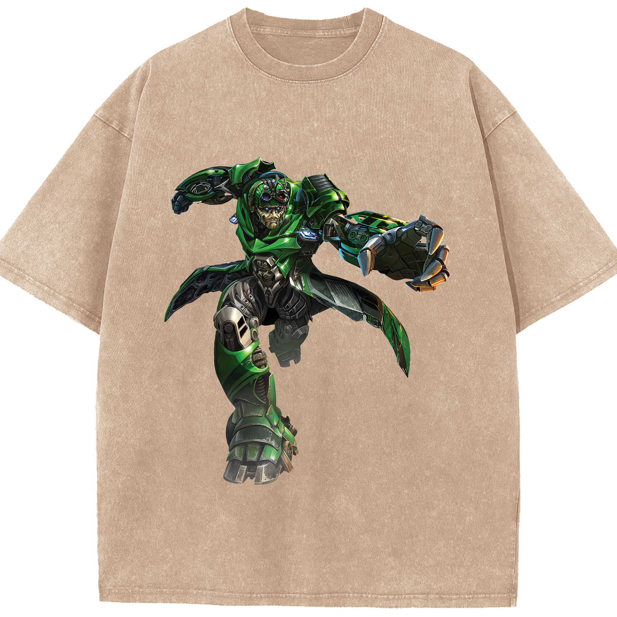 （画像用） Transformers トランスフォーマー 綿100% ヴィンテージ風 半袖Tシャツ（フロントプリント）