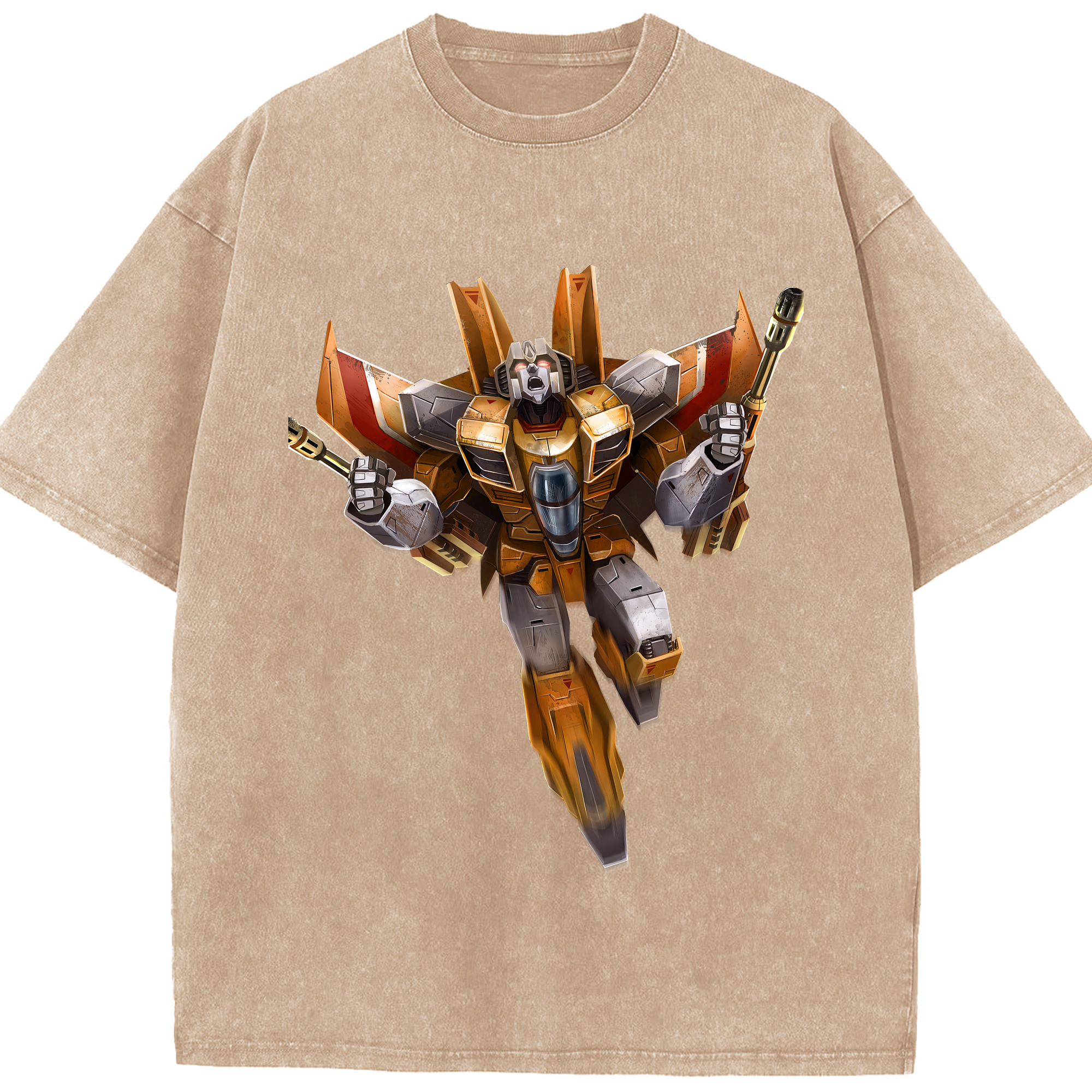 （画像用） Transformers トランスフォーマー 綿100% ヴィンテージ風 半袖Tシャツ（フロントプリント）