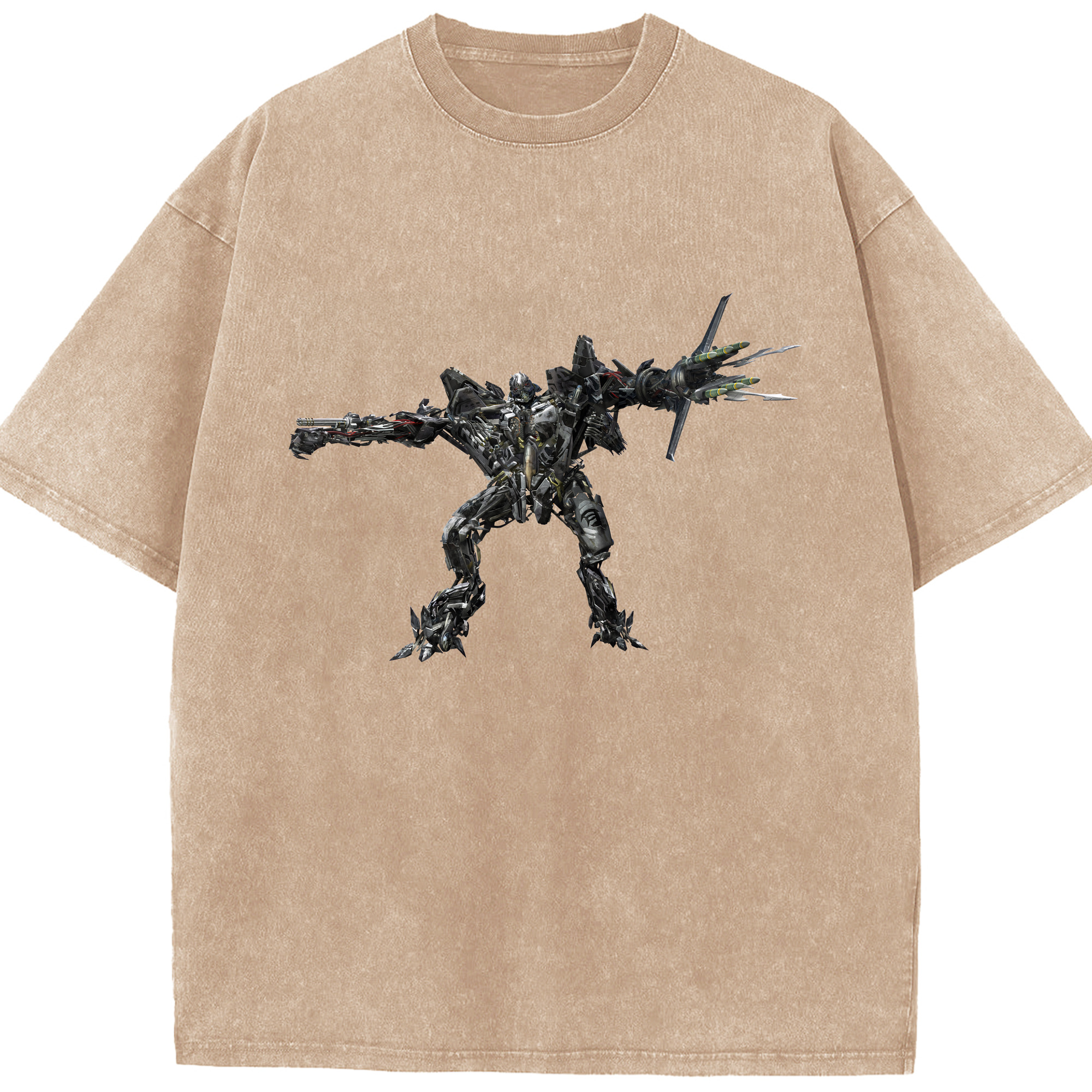 （画像用） Transformers トランスフォーマー 綿100% ヴィンテージ風 半袖Tシャツ（フロントプリント）