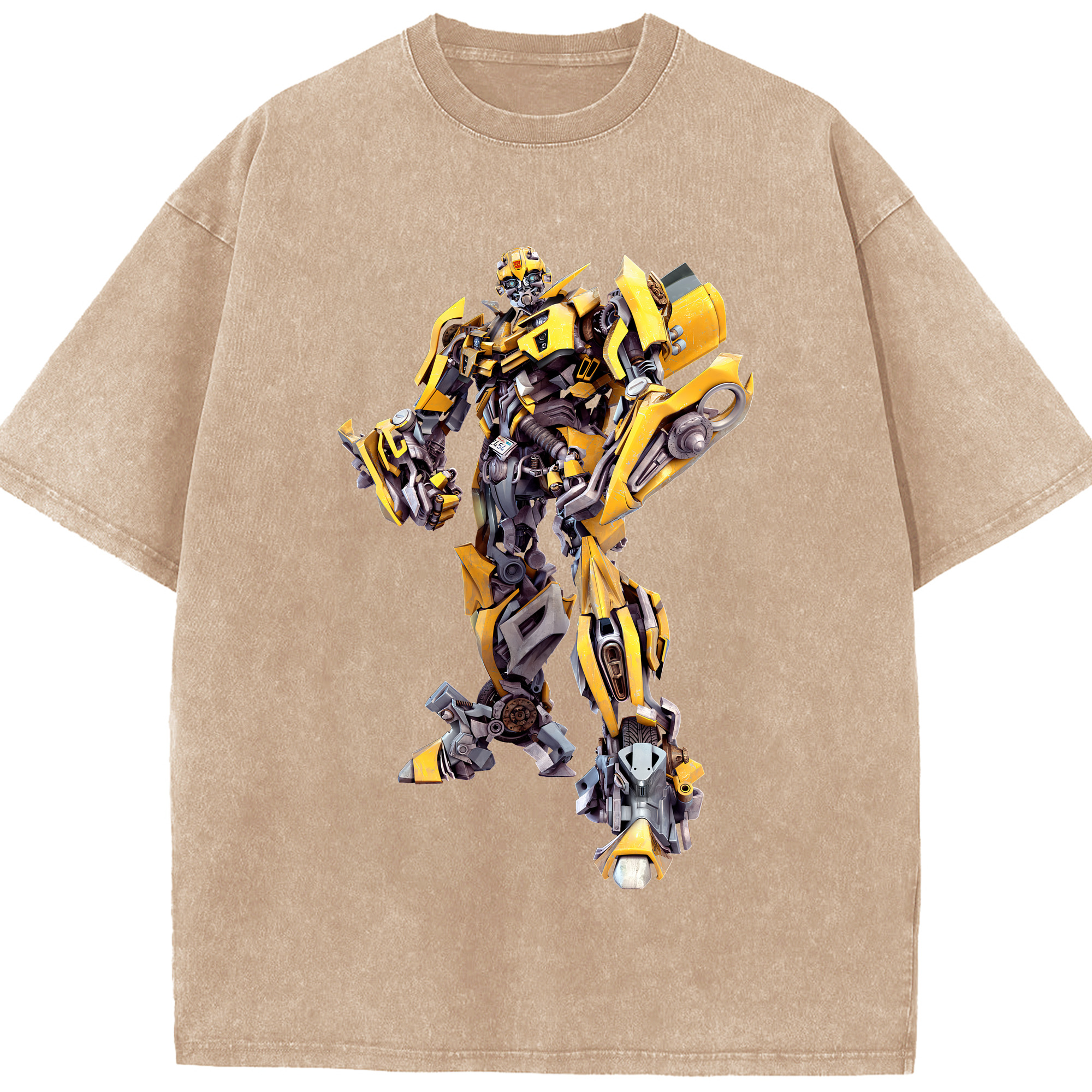 （画像用） Transformers トランスフォーマー 綿100% ヴィンテージ風 半袖Tシャツ（フロントプリント）
