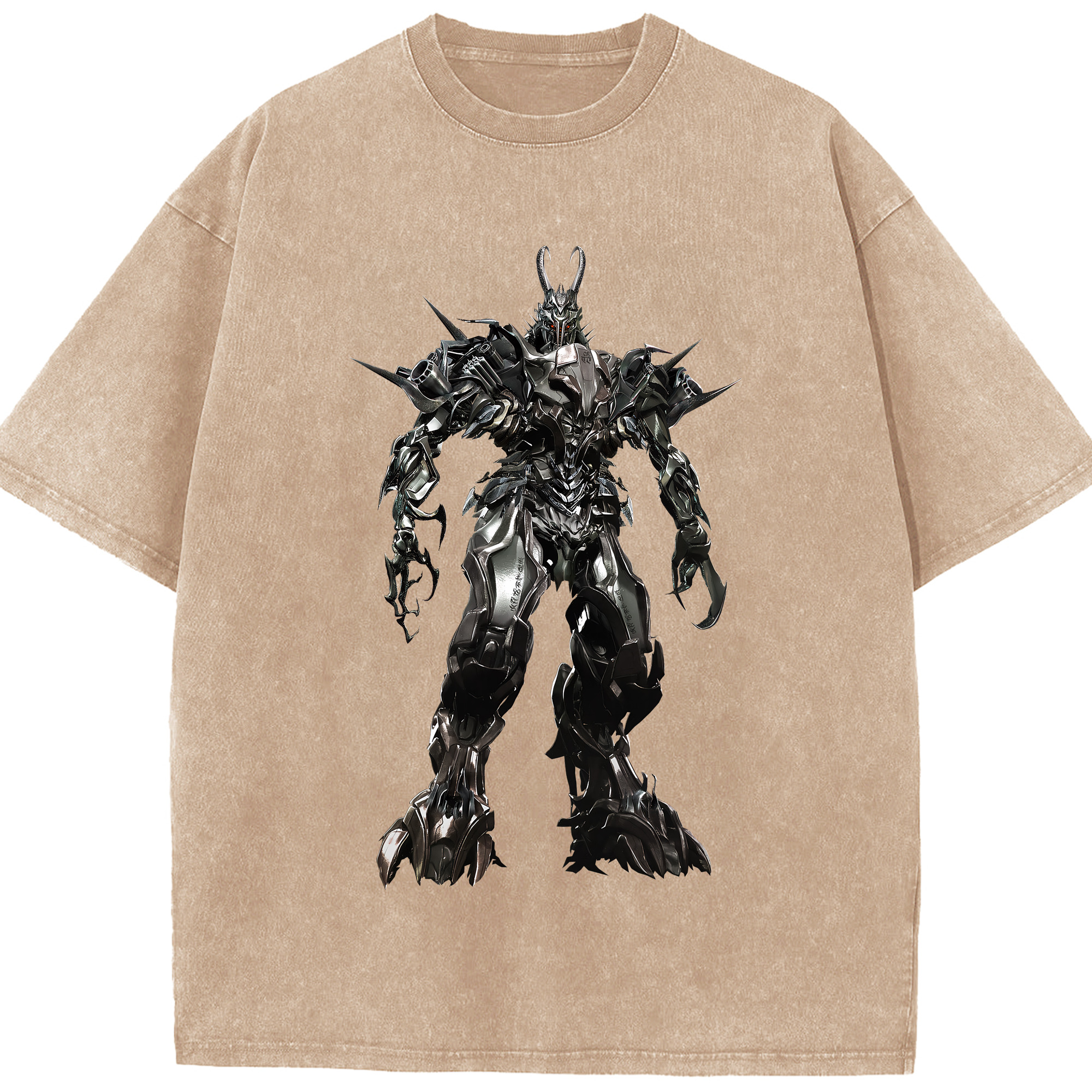（画像用） Transformers トランスフォーマー 綿100% ヴィンテージ風 半袖Tシャツ（フロントプリント）