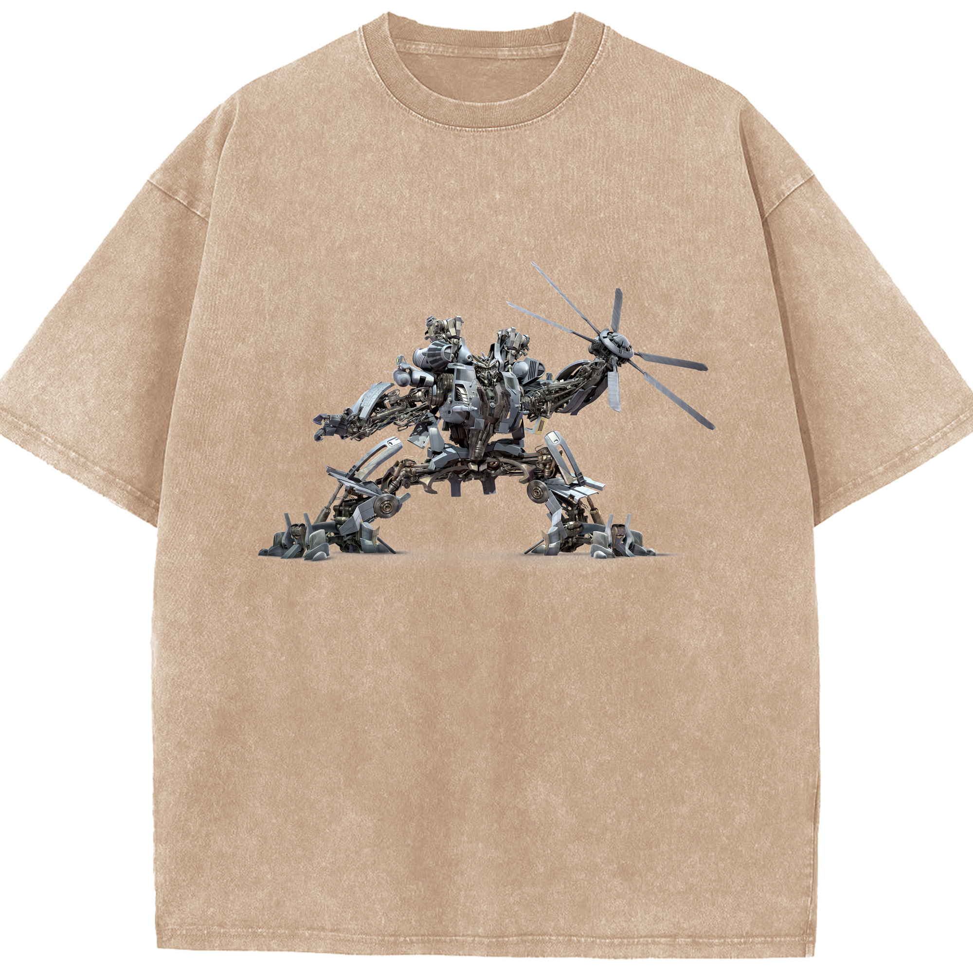 （画像用） Transformers トランスフォーマー 綿100% ヴィンテージ風 半袖Tシャツ（フロントプリント）