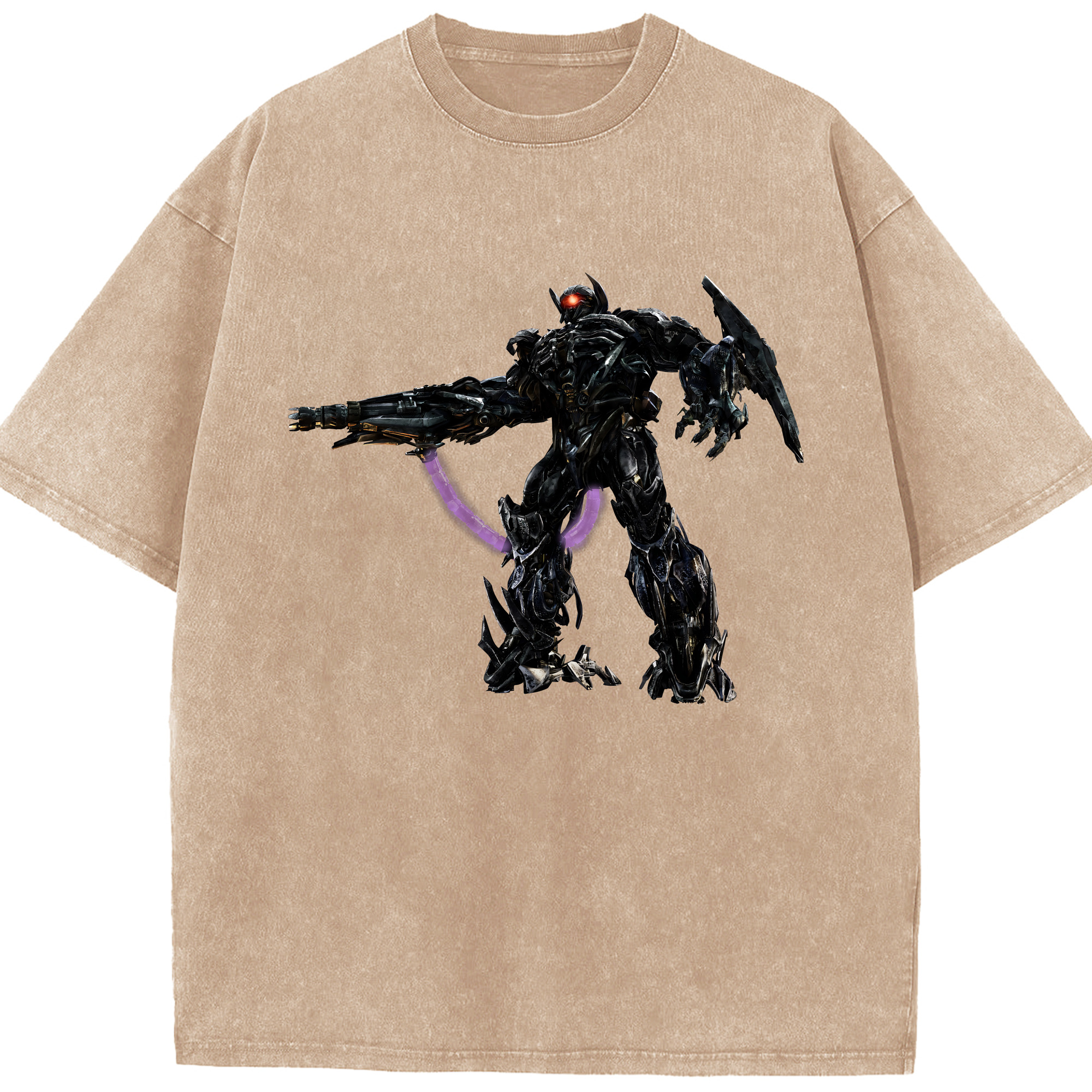 （画像用） Transformers トランスフォーマー 綿100% ヴィンテージ風 半袖Tシャツ（フロントプリント）