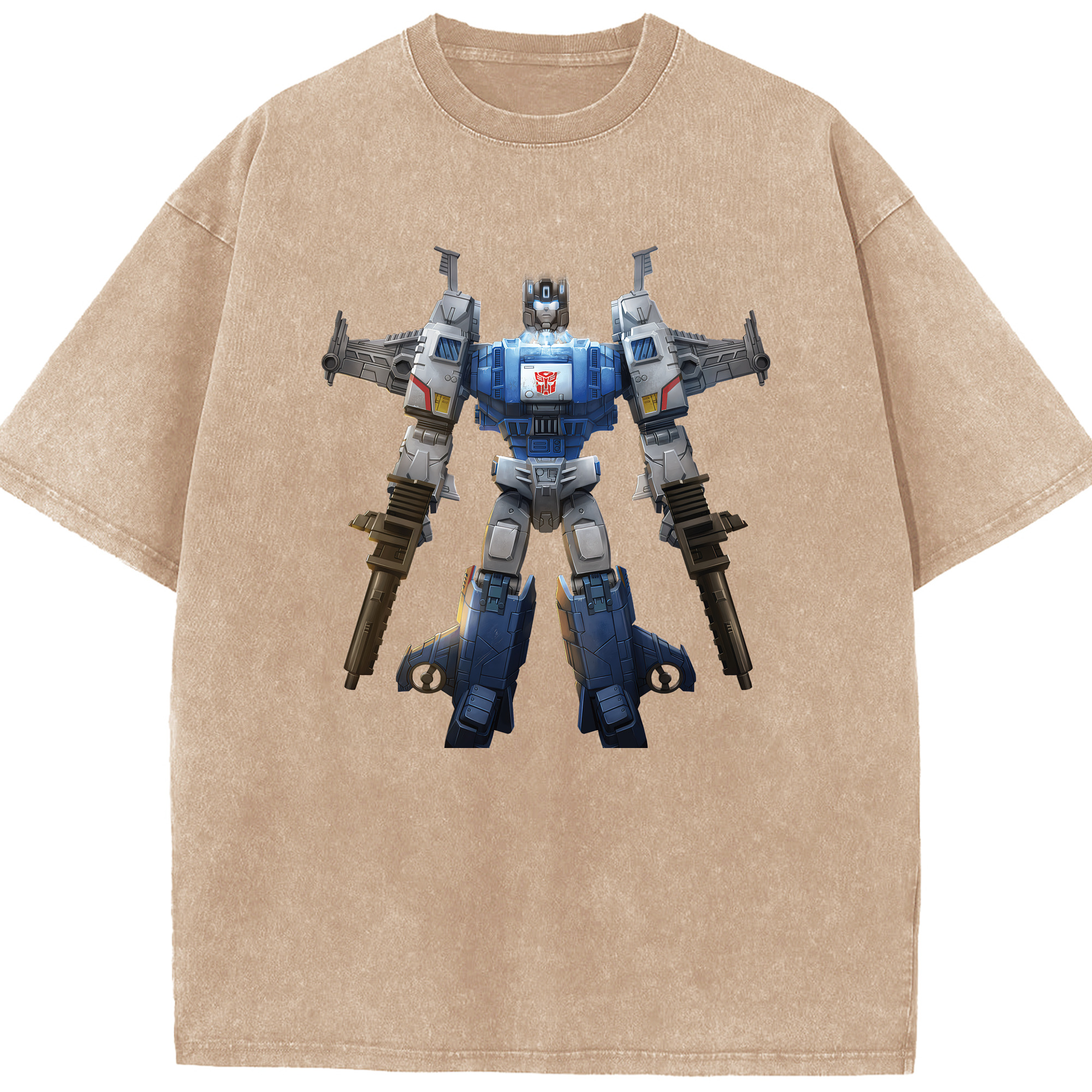 （画像用） Transformers トランスフォーマー 綿100% ヴィンテージ風 半袖Tシャツ（フロントプリント）