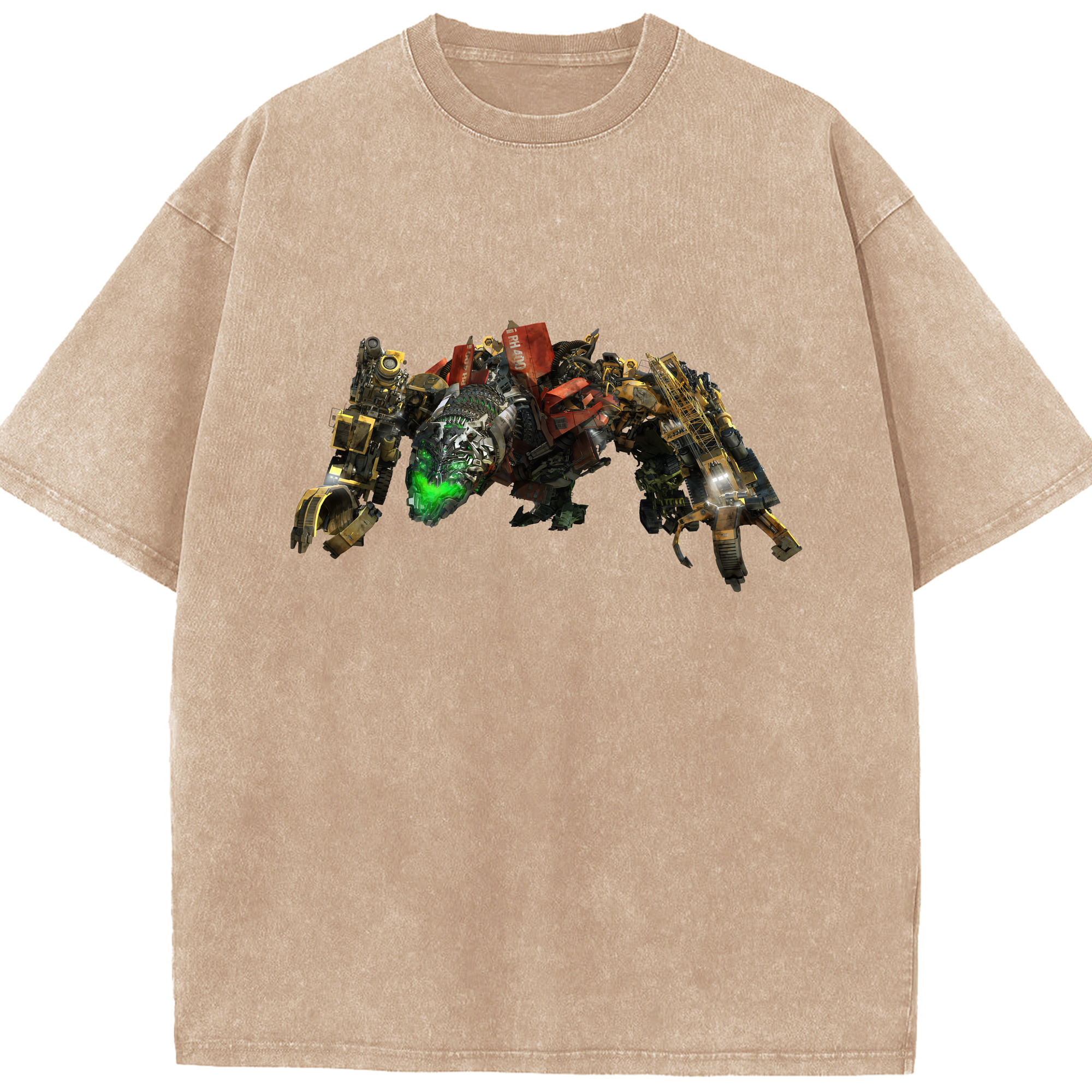 （画像用） Transformers トランスフォーマー 綿100% ヴィンテージ風 半袖Tシャツ（フロントプリント）