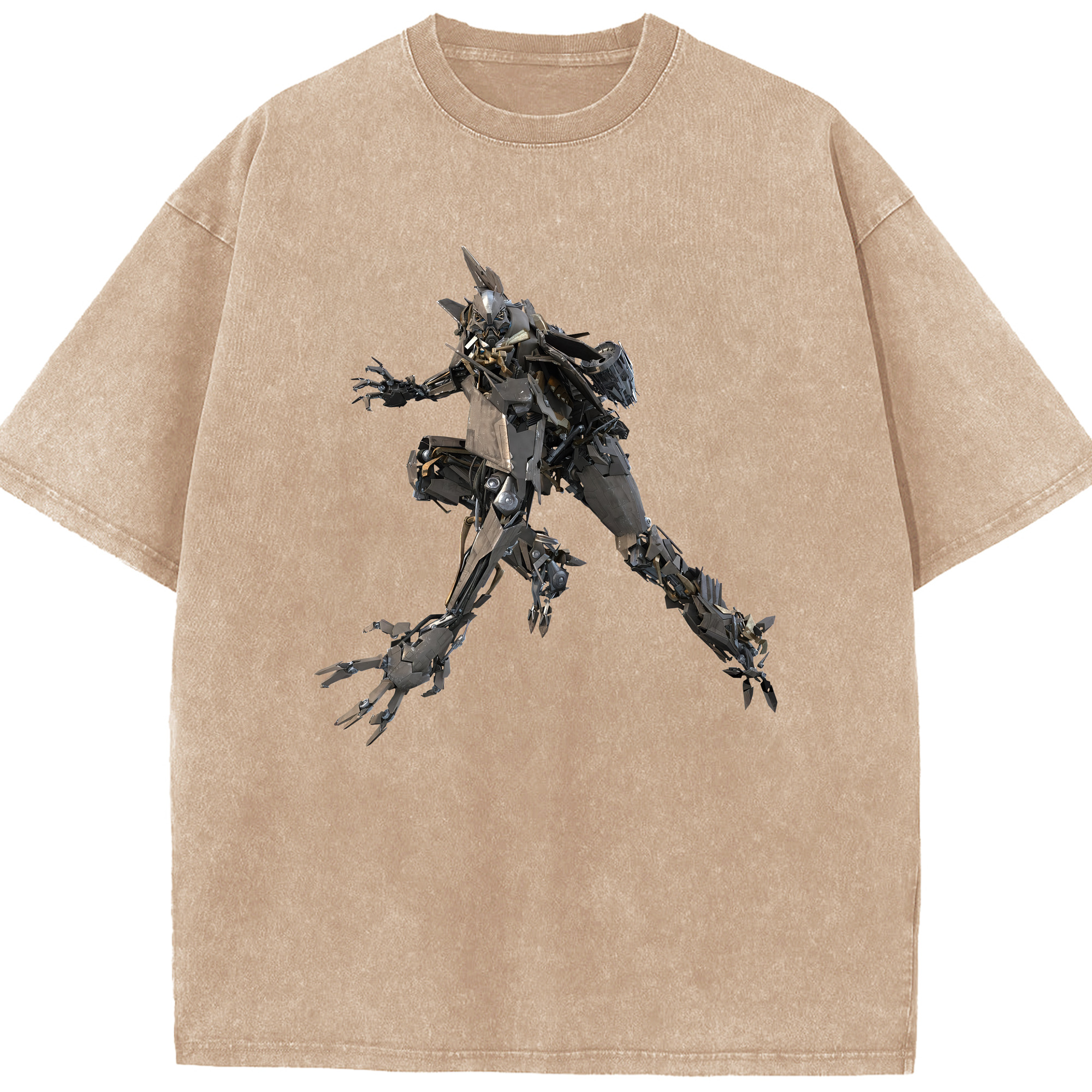 （画像用） Transformers トランスフォーマー 綿100% ヴィンテージ風 半袖Tシャツ（フロントプリント）