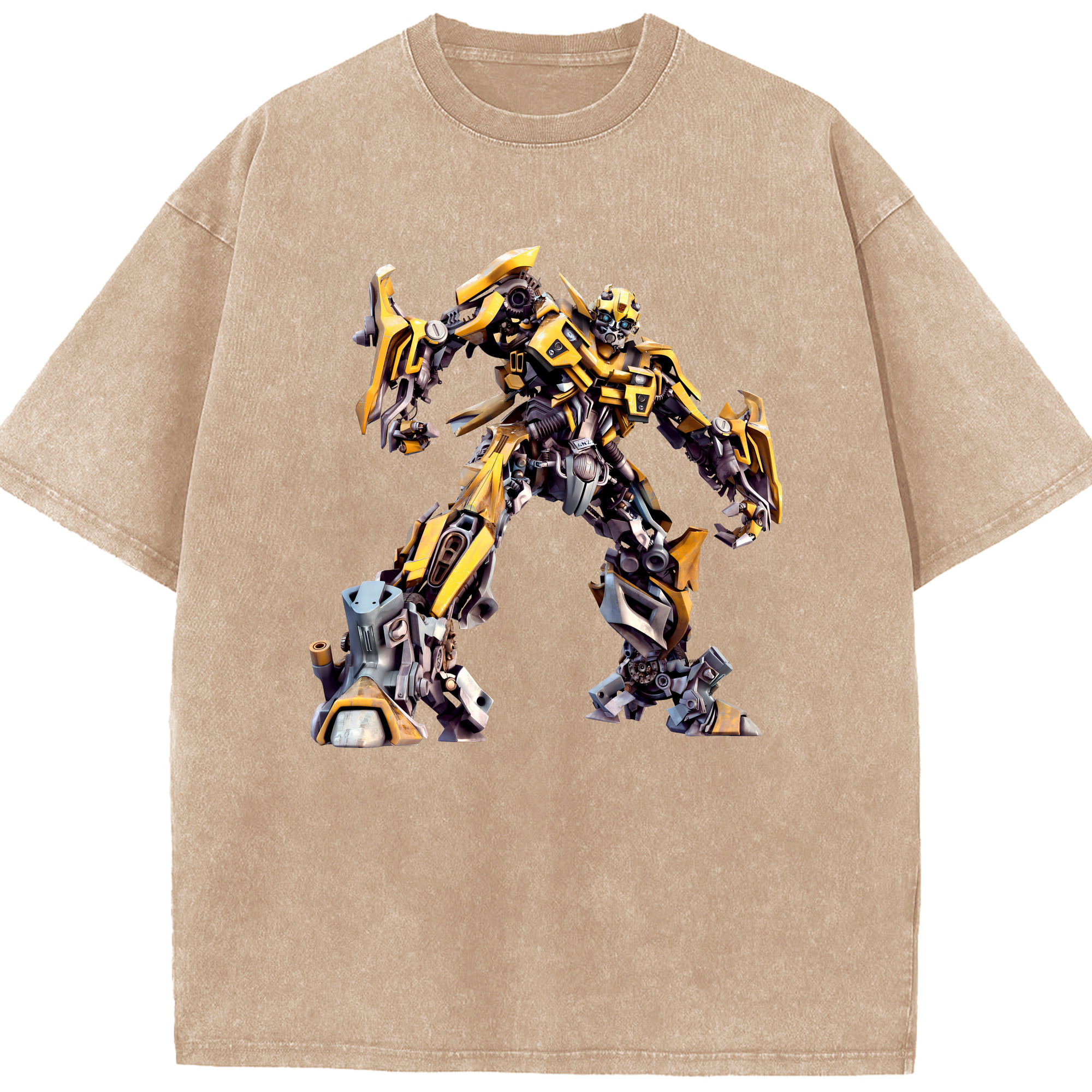 （画像用） Transformers トランスフォーマー 綿100% ヴィンテージ風 半袖Tシャツ（フロントプリント）
