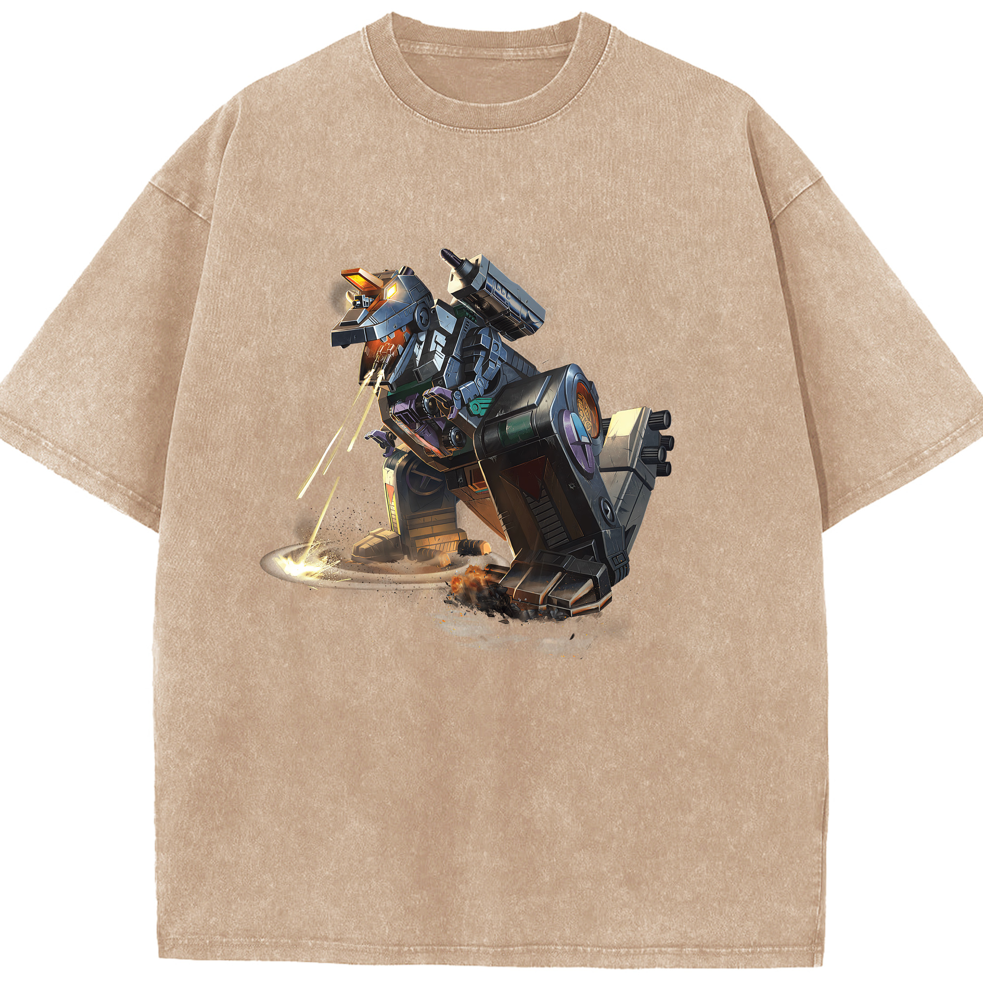 （画像用） Transformers トランスフォーマー 綿100% ヴィンテージ風 半袖Tシャツ（フロントプリント）