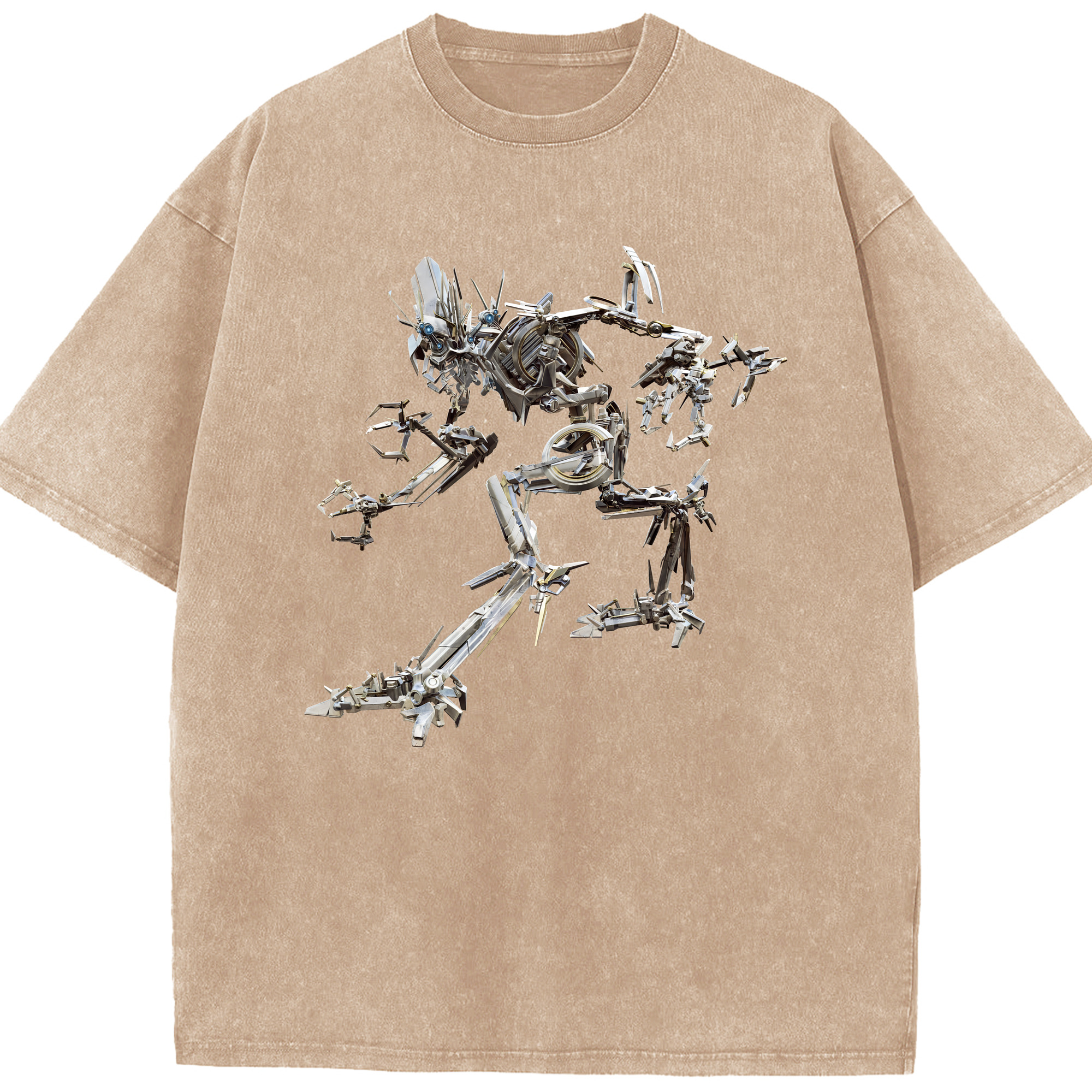 （画像用） Transformers トランスフォーマー 綿100% ヴィンテージ風 半袖Tシャツ（フロントプリント）