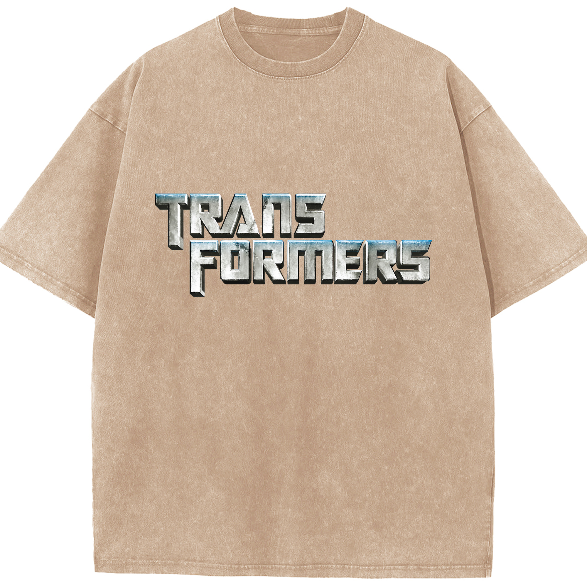 （画像用） Transformers トランスフォーマー 綿100% ヴィンテージ風 半袖Tシャツ（フロントプリント）