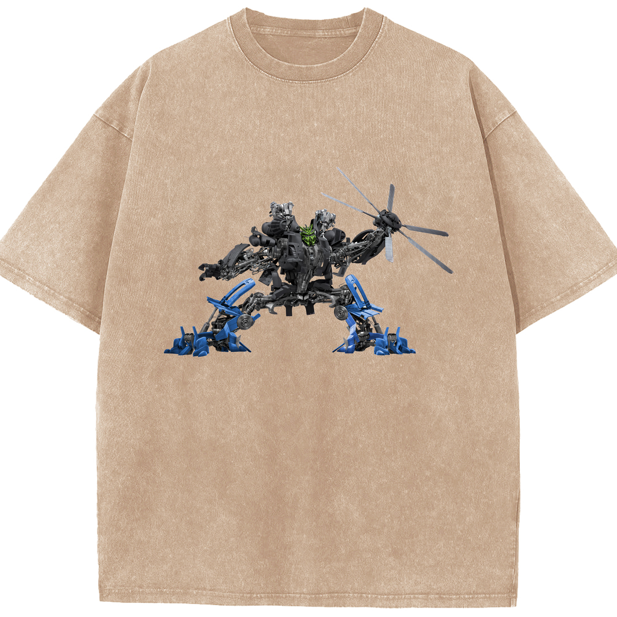 （画像用） Transformers トランスフォーマー 綿100% ヴィンテージ風 半袖Tシャツ（フロントプリント）