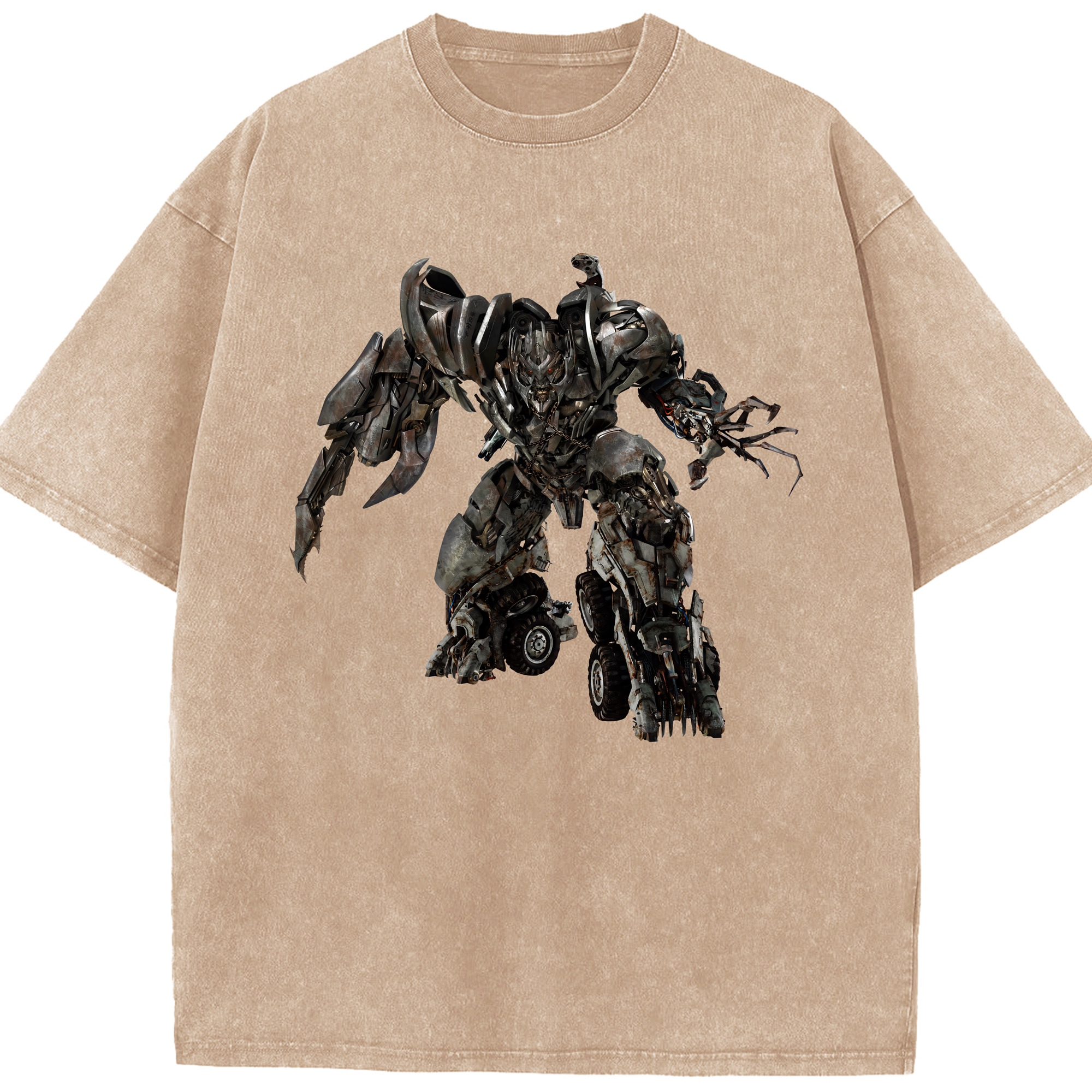 （画像用） Transformers トランスフォーマー 綿100% ヴィンテージ風 半袖Tシャツ（フロントプリント）