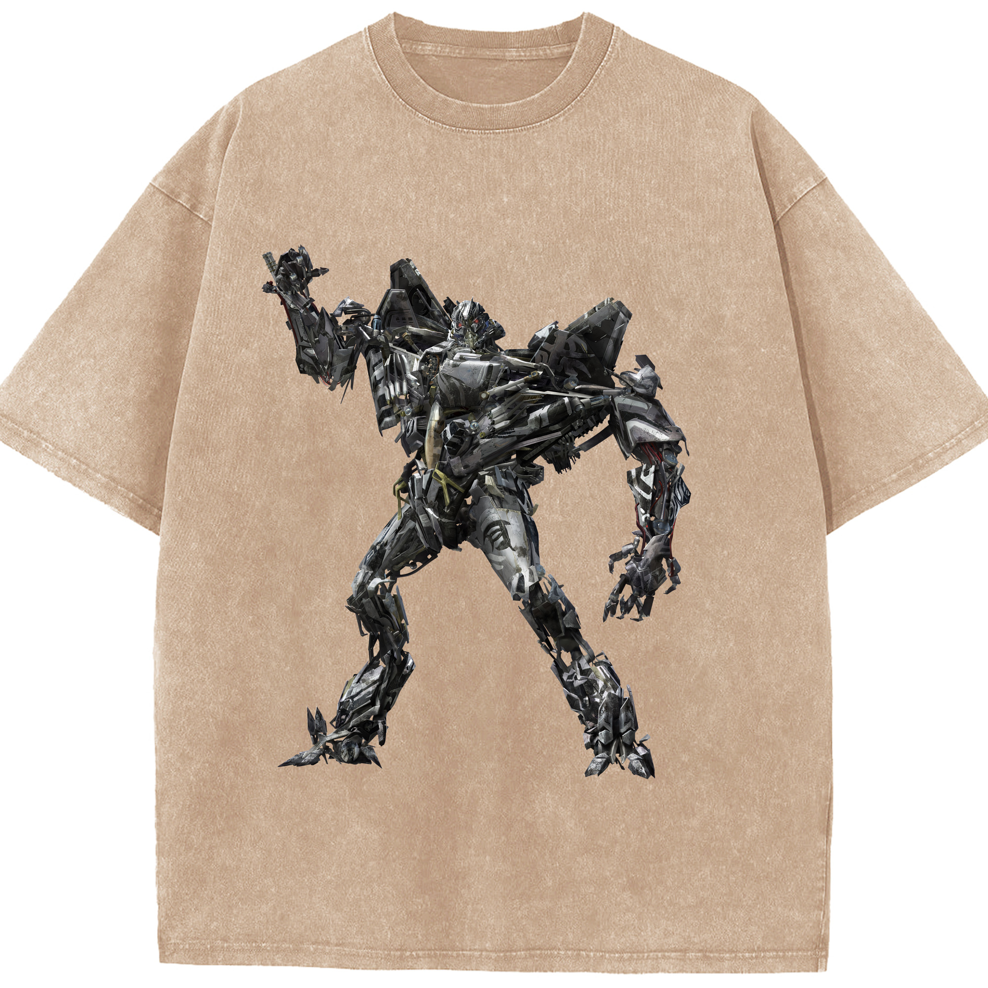 （画像用） Transformers トランスフォーマー 綿100% ヴィンテージ風 半袖Tシャツ（フロントプリント）