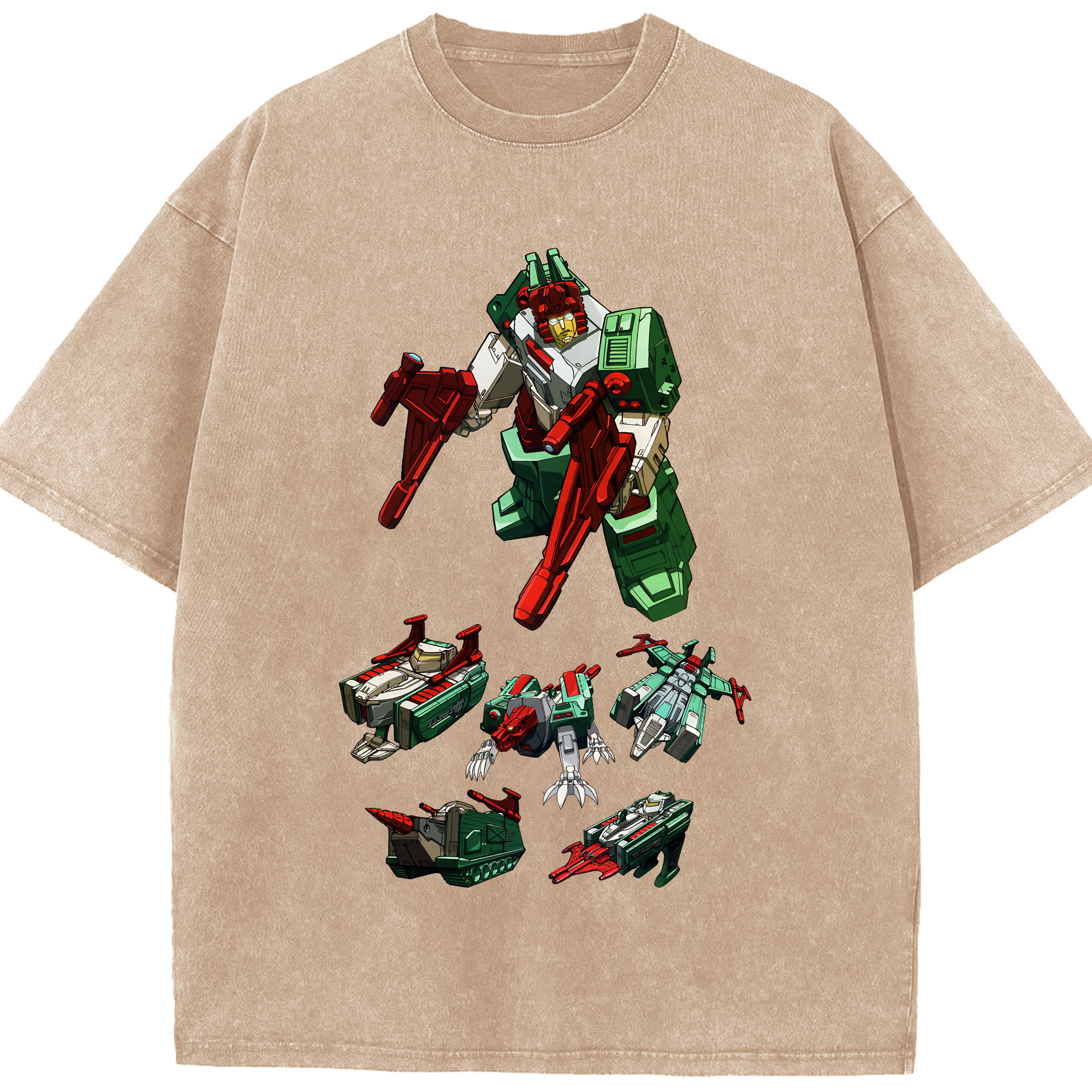 （画像用） Transformers トランスフォーマー 綿100% ヴィンテージ風 半袖Tシャツ（フロントプリント）