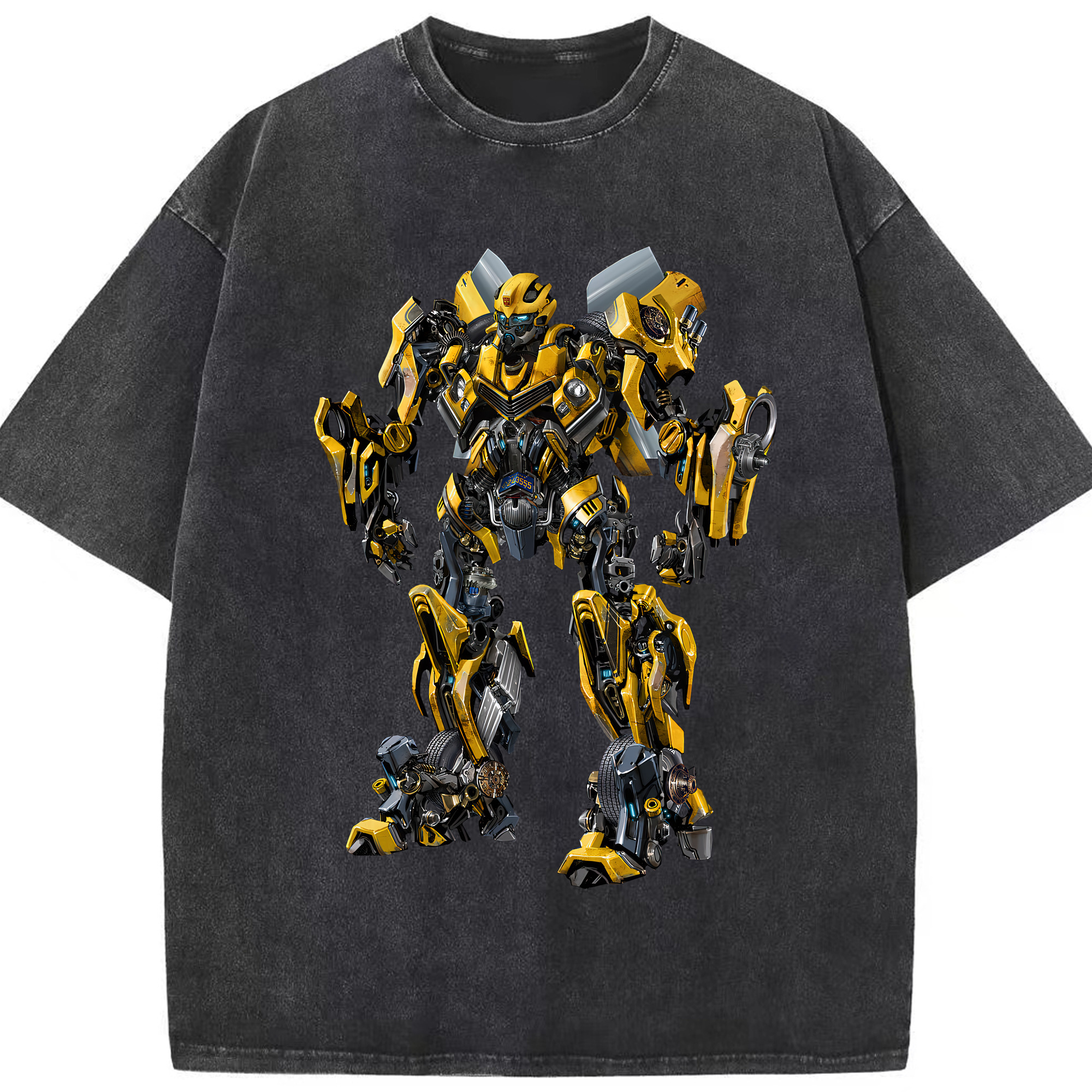 （画像用） Transformers トランスフォーマー 綿100% ヴィンテージ風 半袖Tシャツ（フロントプリント）