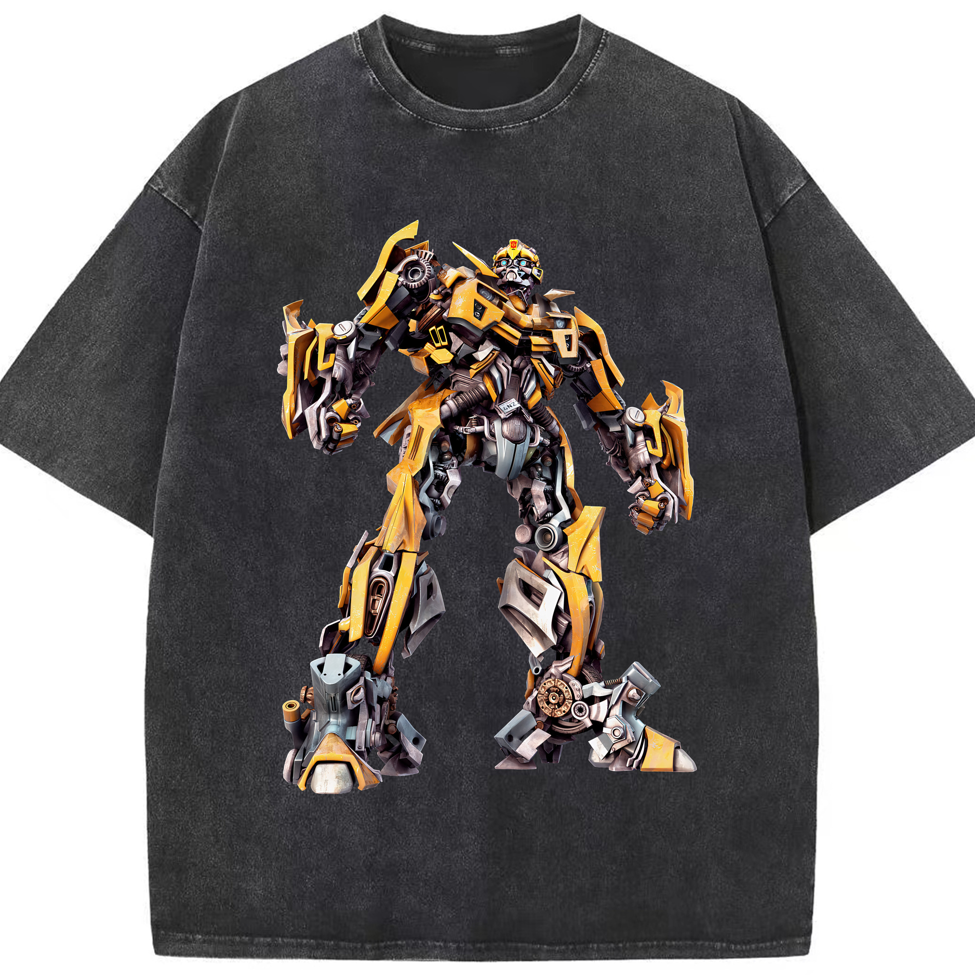 （画像用） Transformers トランスフォーマー 綿100% ヴィンテージ風 半袖Tシャツ（フロントプリント）