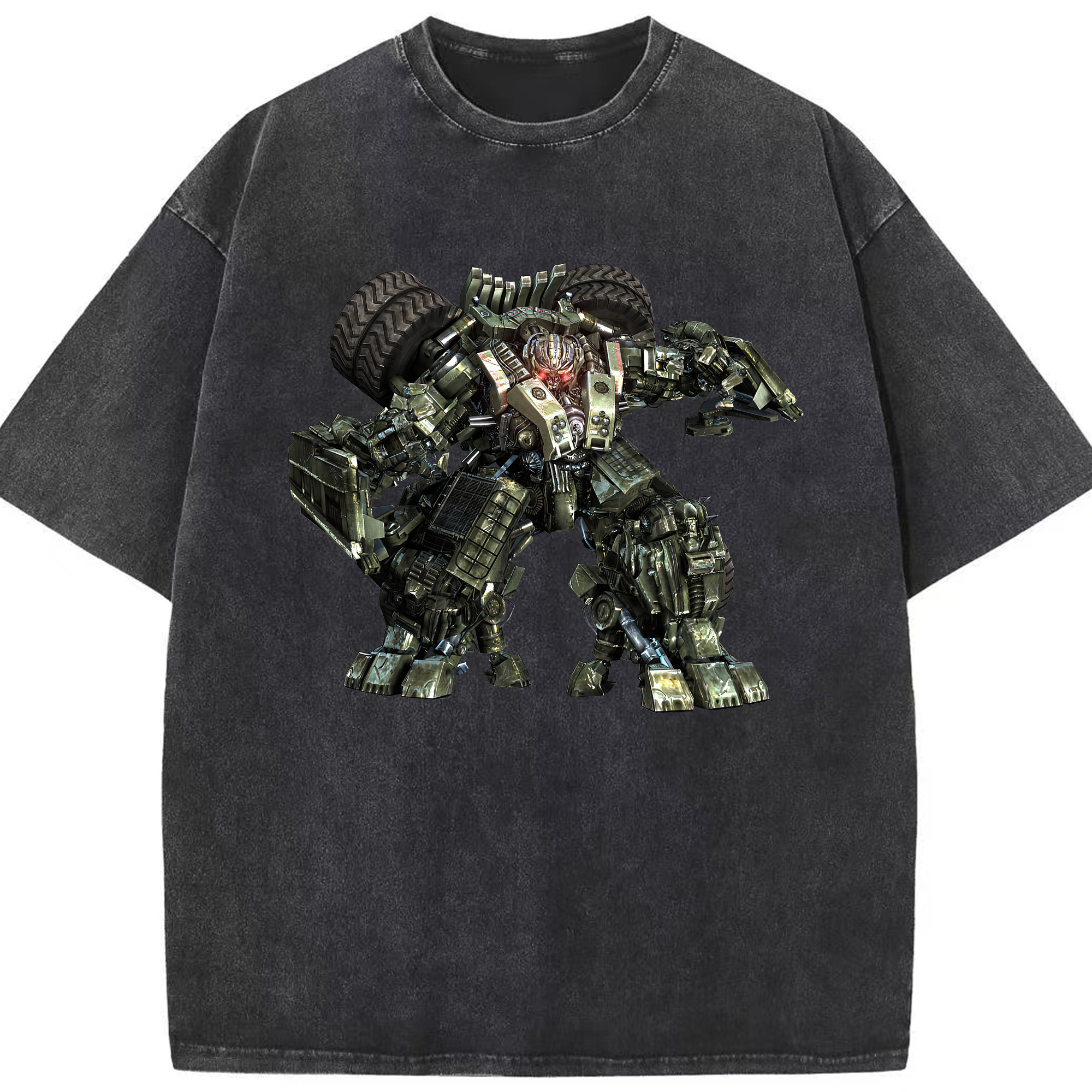 （画像用） Transformers トランスフォーマー 綿100% ヴィンテージ風 半袖Tシャツ（フロントプリント）