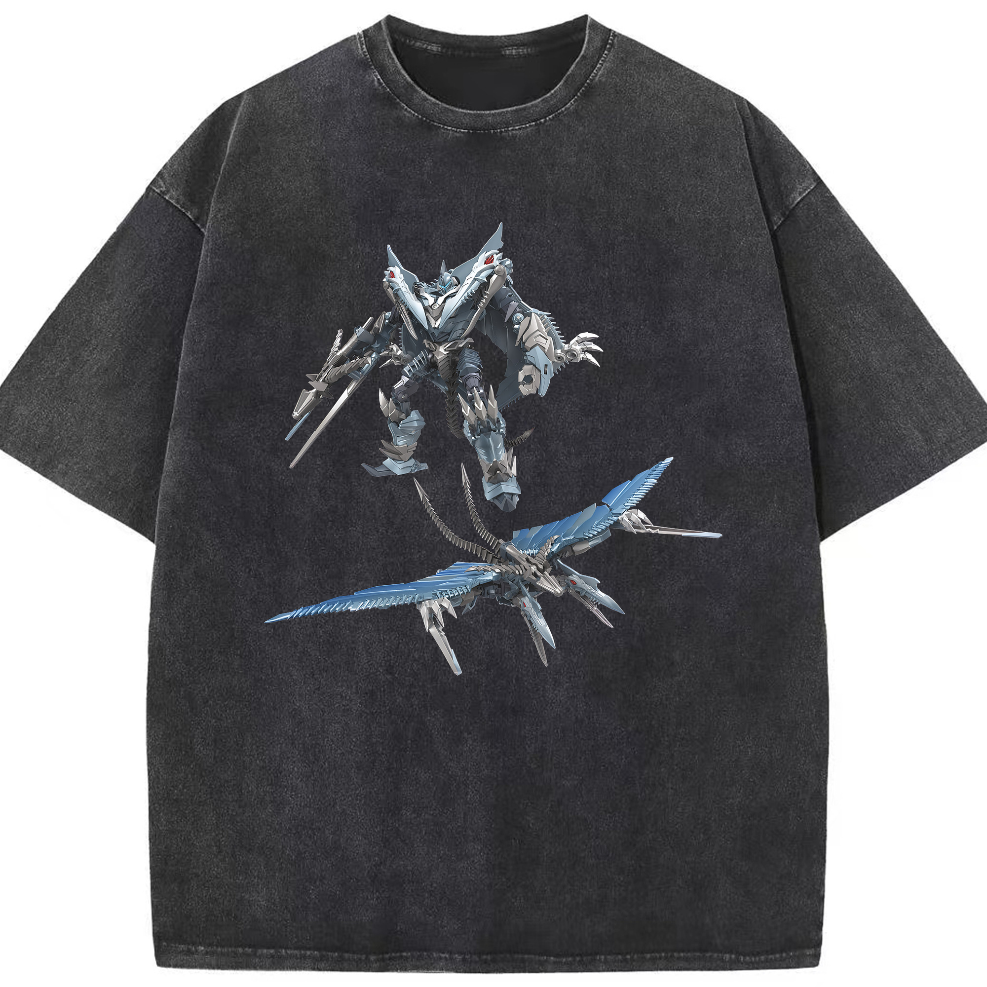 （画像用） Transformers トランスフォーマー 綿100% ヴィンテージ風 半袖Tシャツ（フロントプリント）