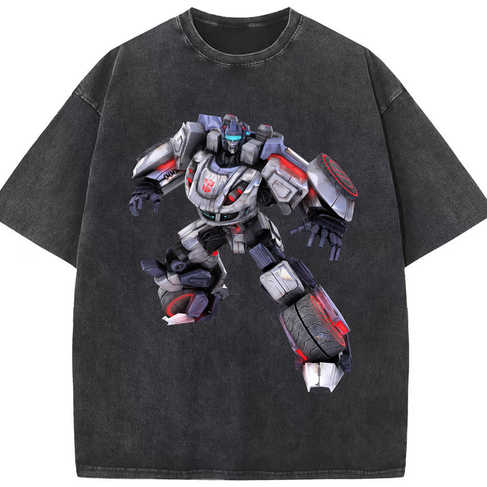 （画像用） Transformers トランスフォーマー 綿100% ヴィンテージ風 半袖Tシャツ（フロントプリント）