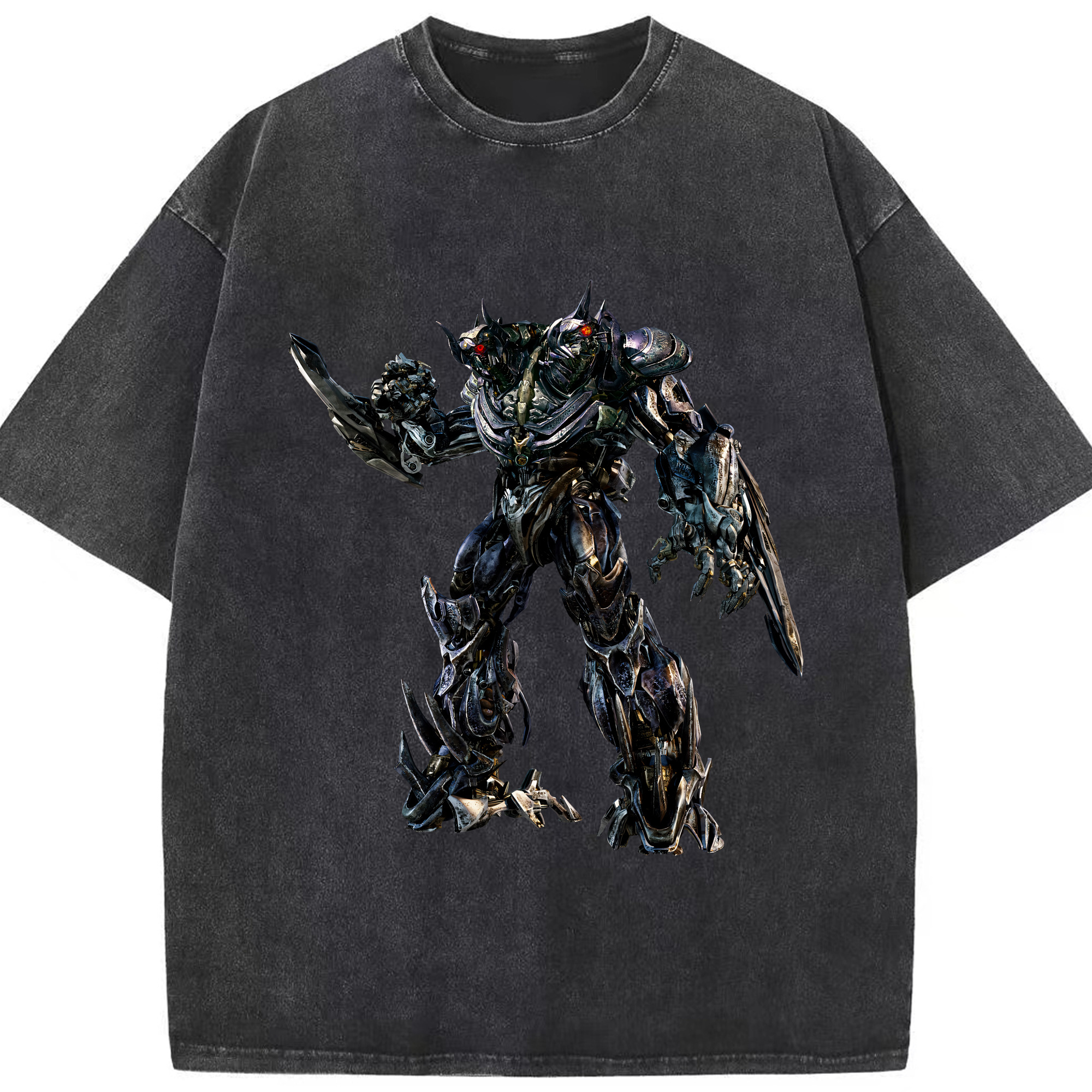 （画像用） Transformers トランスフォーマー 綿100% ヴィンテージ風 半袖Tシャツ（フロントプリント）