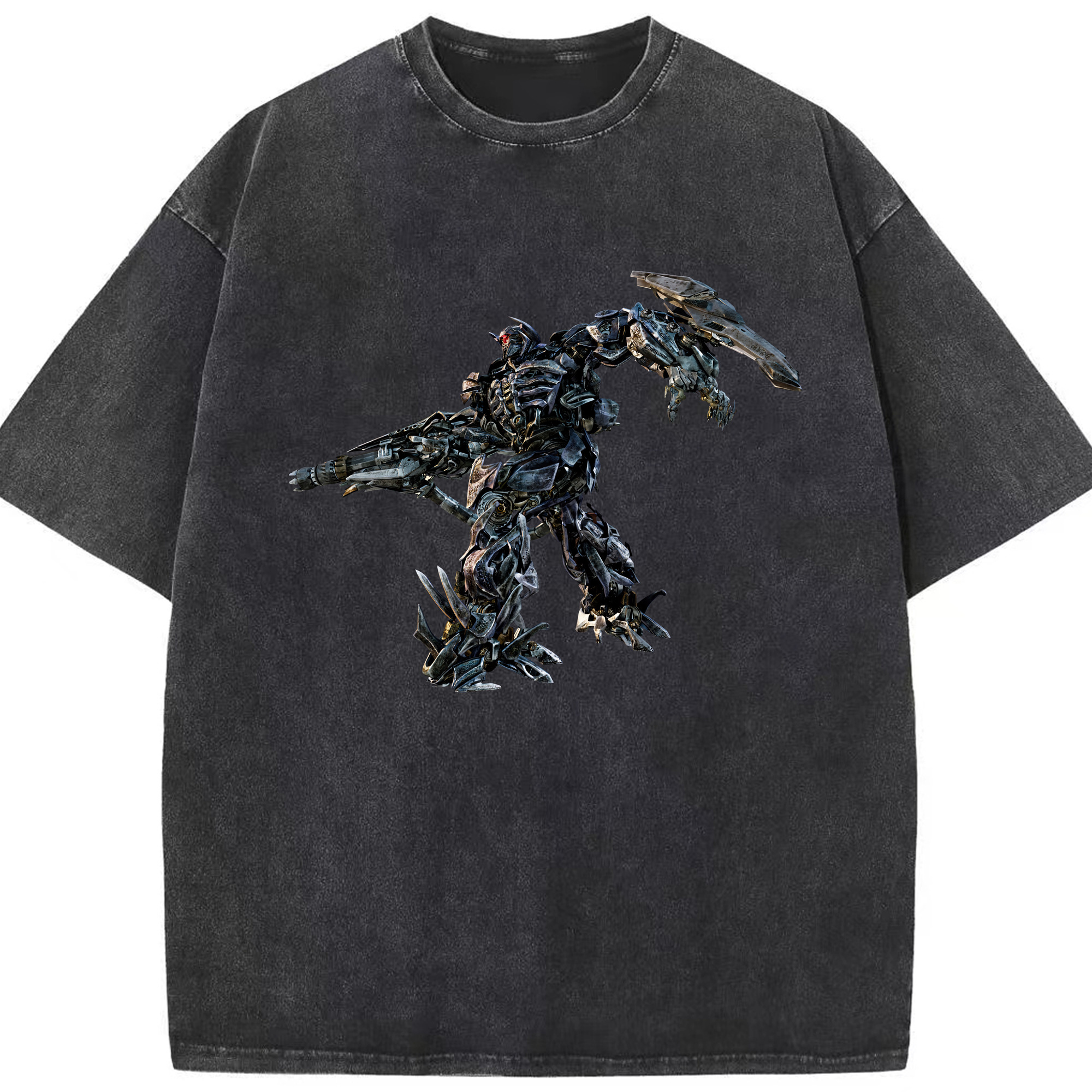 （画像用） Transformers トランスフォーマー 綿100% ヴィンテージ風 半袖Tシャツ（フロントプリント）