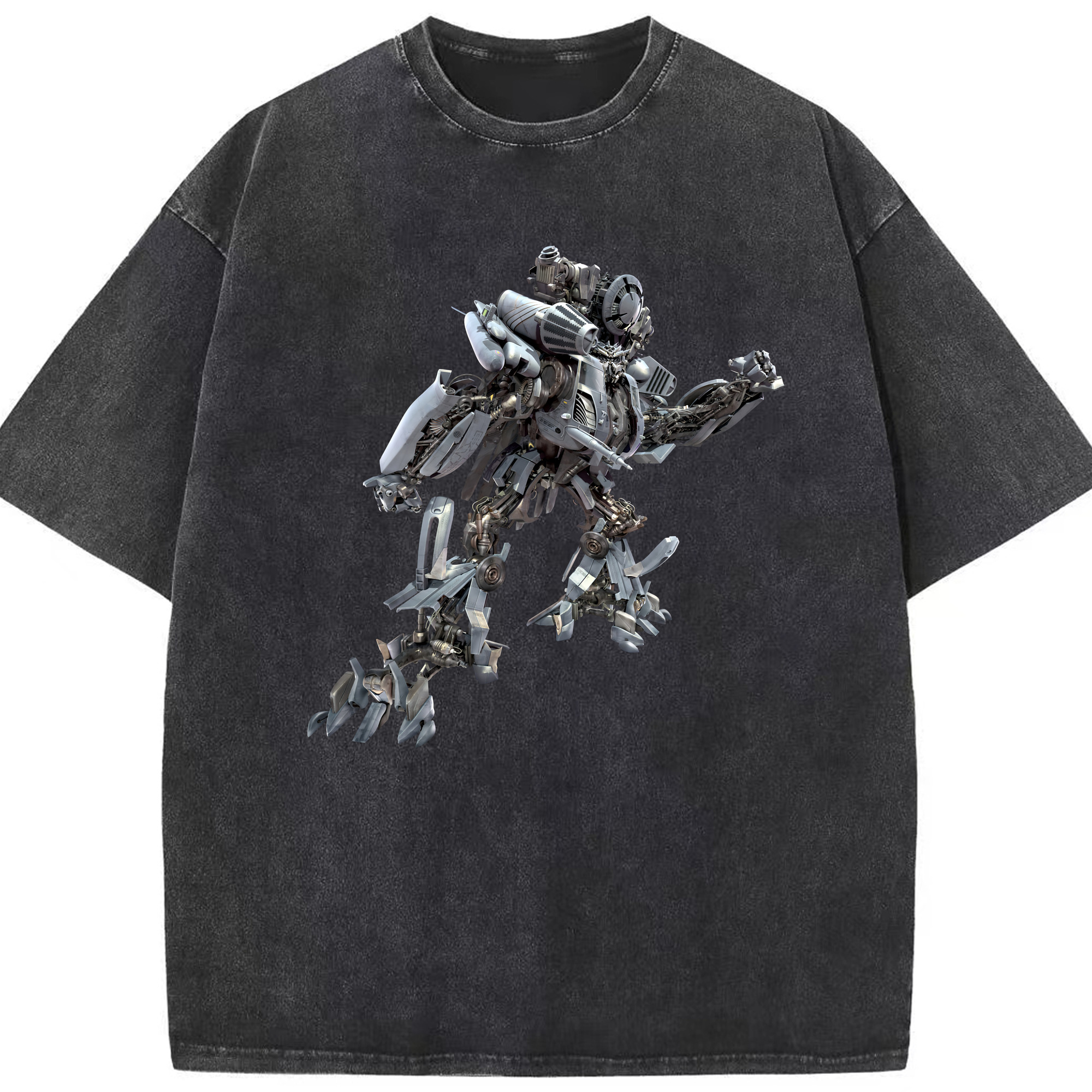 （画像用） Transformers トランスフォーマー 綿100% ヴィンテージ風 半袖Tシャツ（フロントプリント）