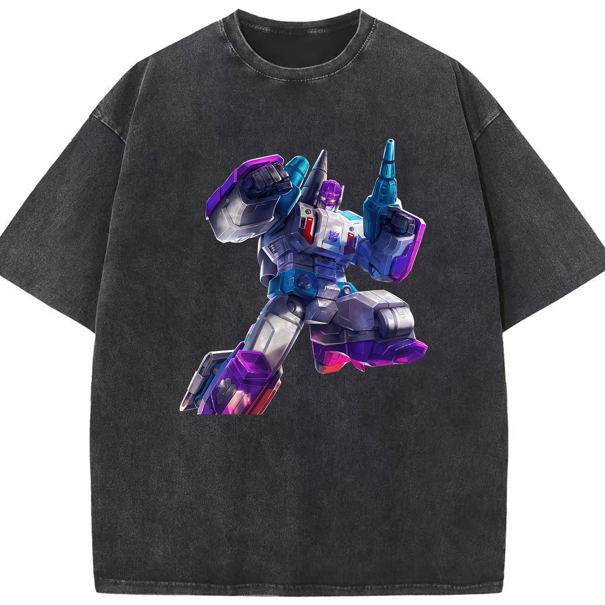 （画像用） Transformers トランスフォーマー 綿100% ヴィンテージ風 半袖Tシャツ（フロントプリント）