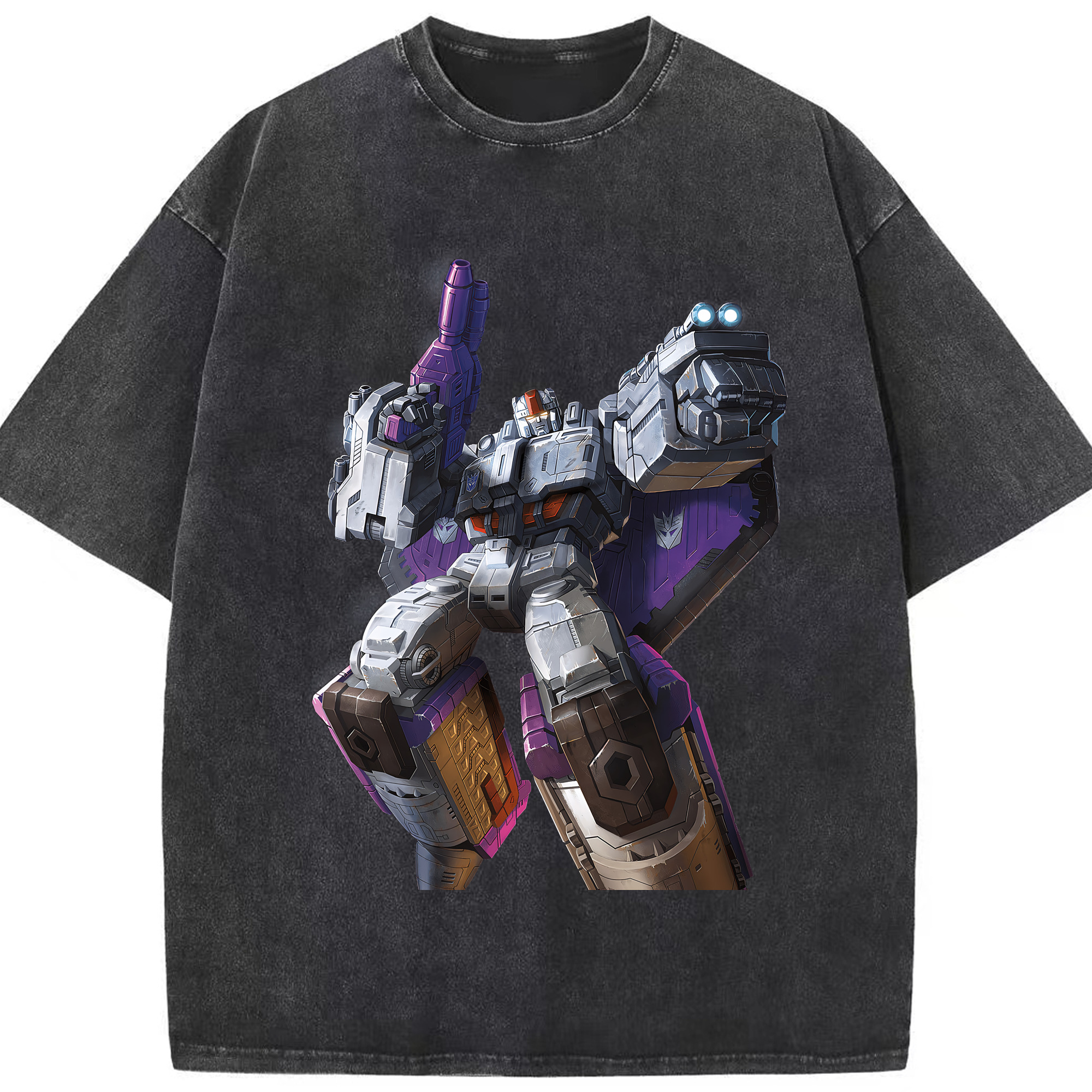 （画像用） Transformers トランスフォーマー 綿100% ヴィンテージ風 半袖Tシャツ（フロントプリント）