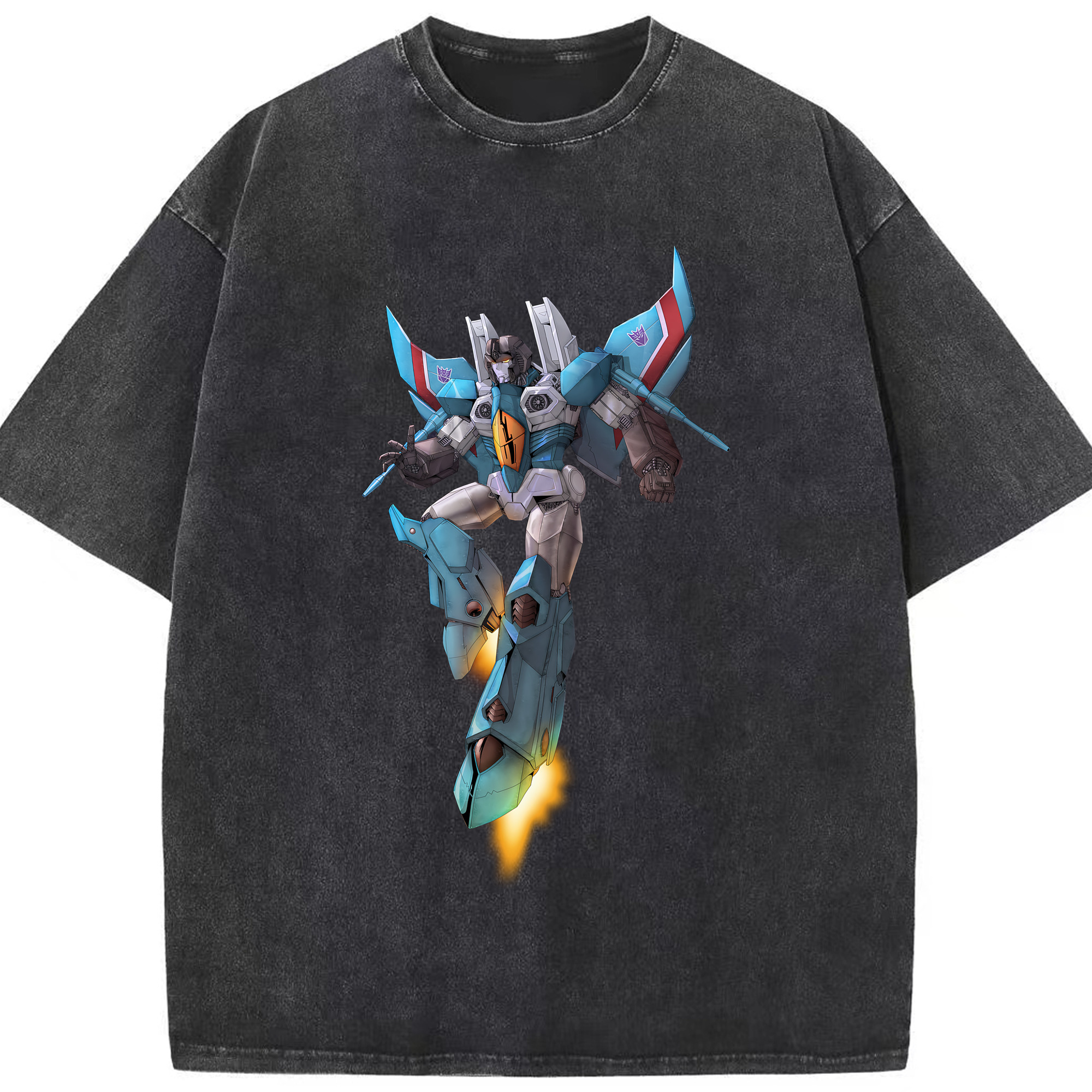 （画像用） Transformers トランスフォーマー 綿100% ヴィンテージ風 半袖Tシャツ（フロントプリント）