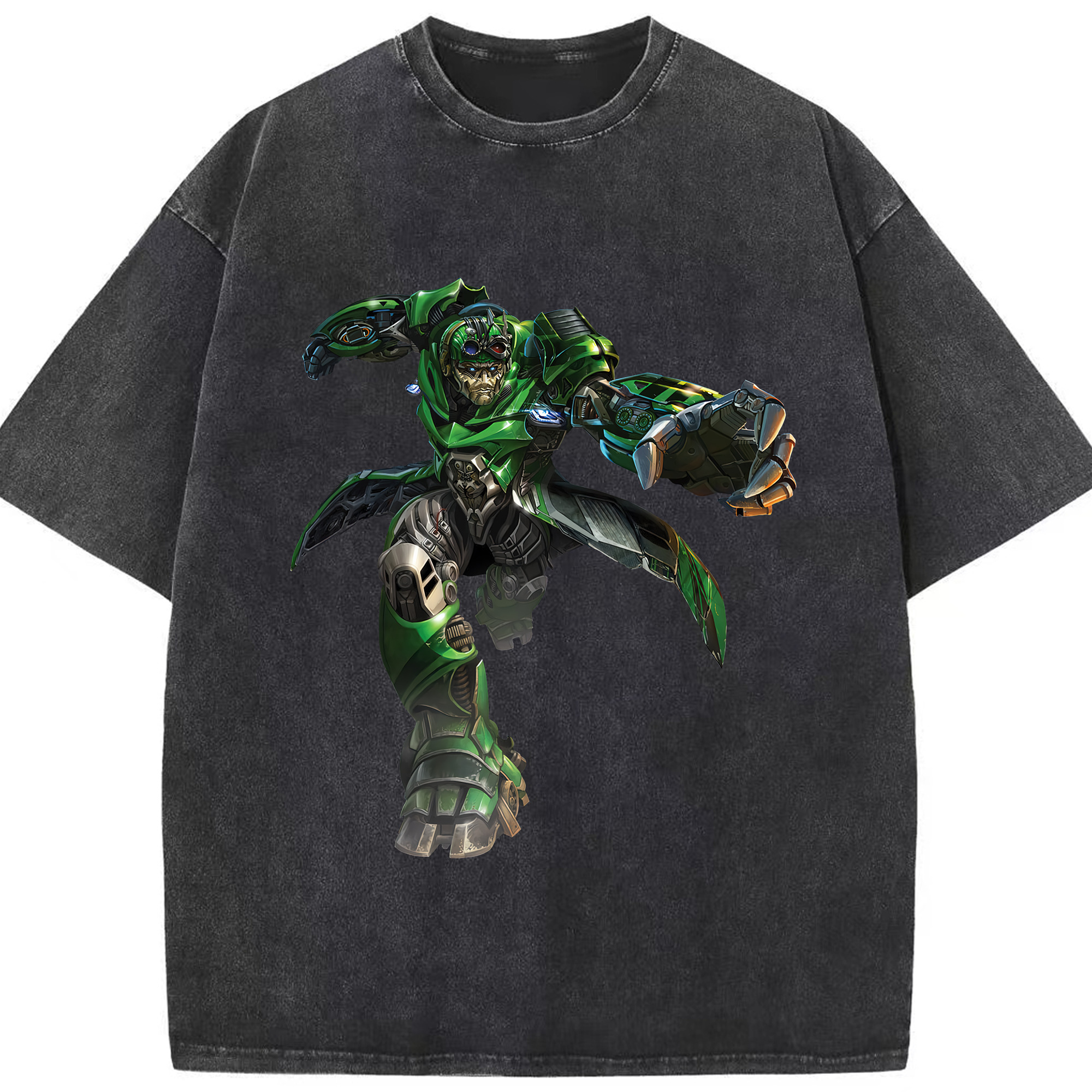 （画像用） Transformers トランスフォーマー 綿100% ヴィンテージ風 半袖Tシャツ（フロントプリント）