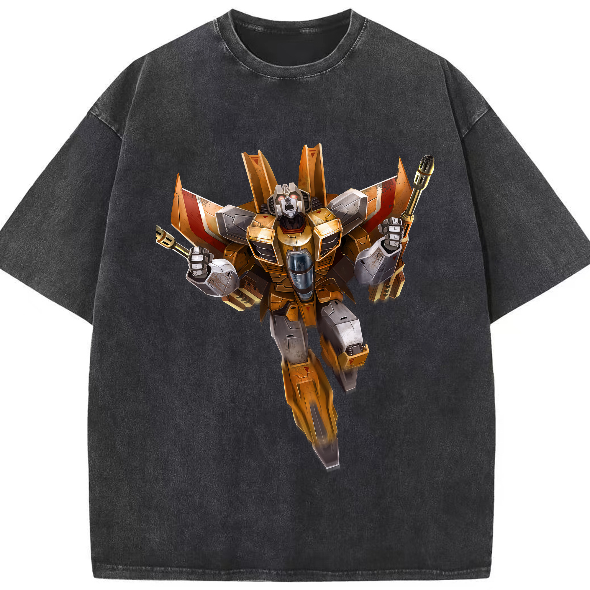 （画像用） Transformers トランスフォーマー 綿100% ヴィンテージ風 半袖Tシャツ（フロントプリント）