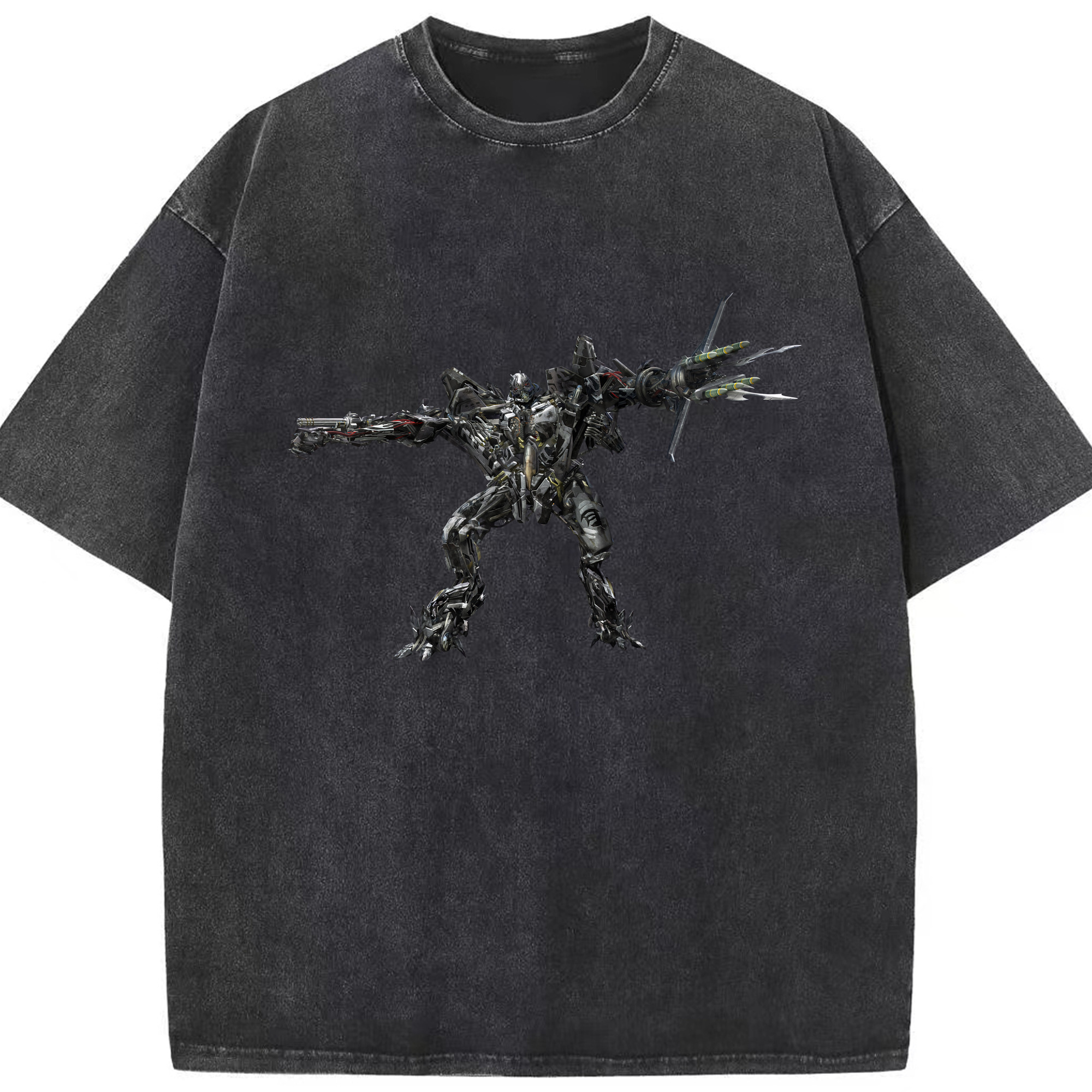 （画像用） Transformers トランスフォーマー 綿100% ヴィンテージ風 半袖Tシャツ（フロントプリント）