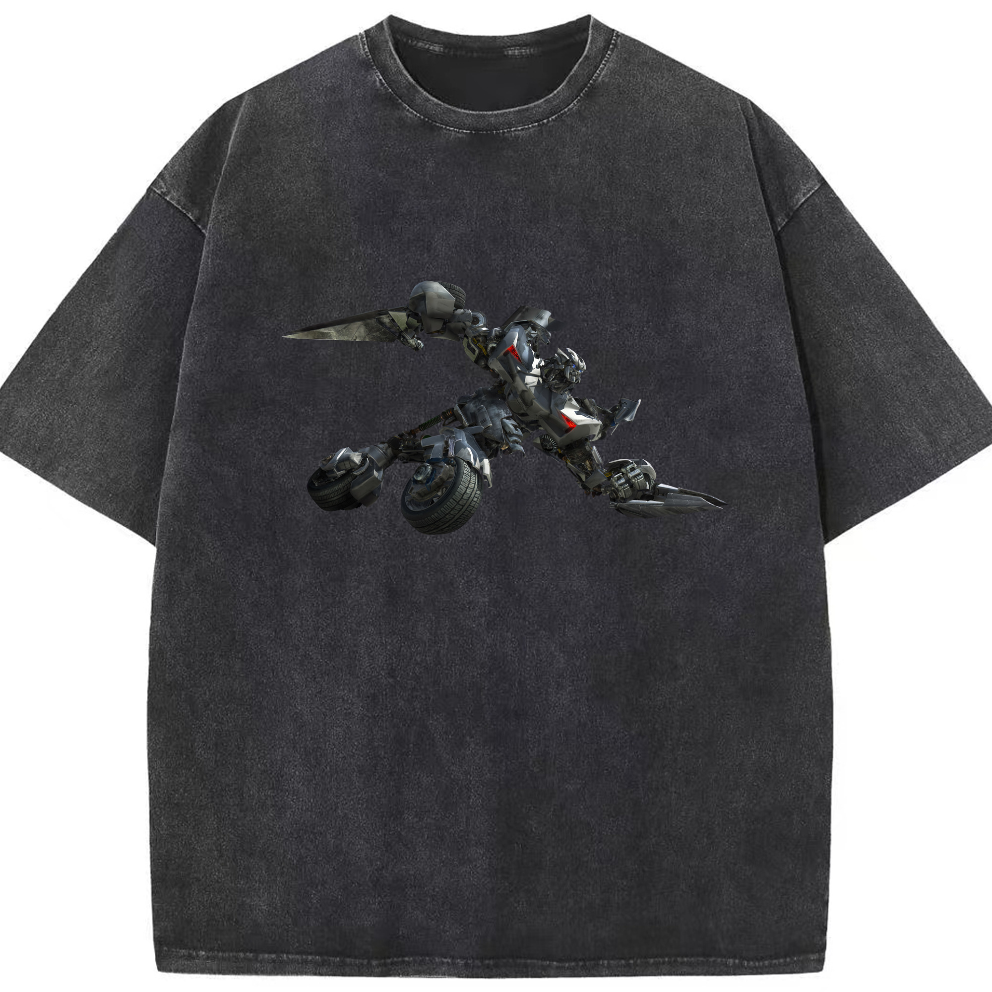 （画像用） Transformers トランスフォーマー 綿100% ヴィンテージ風 半袖Tシャツ（フロントプリント）