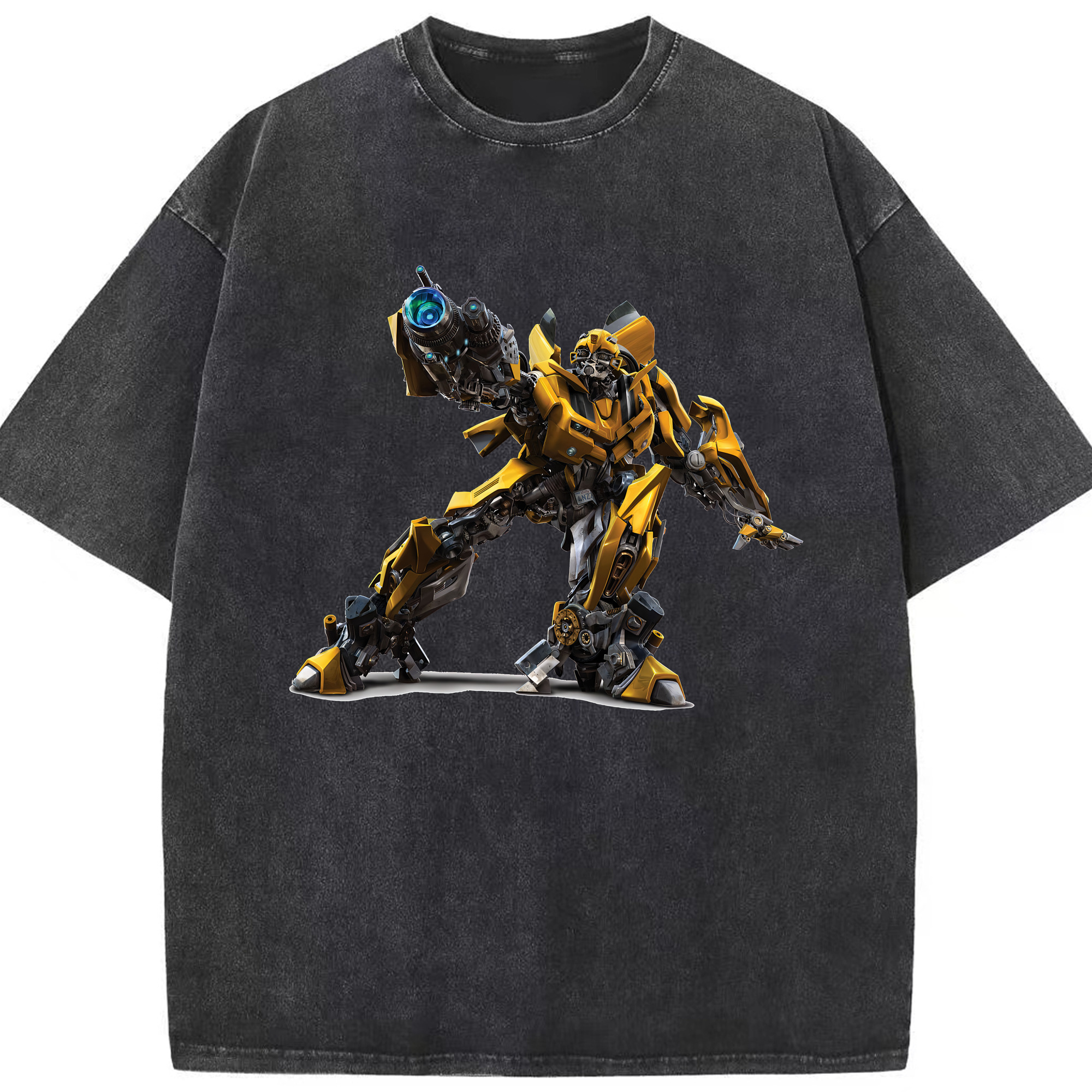 （画像用） Transformers トランスフォーマー 綿100% ヴィンテージ風 半袖Tシャツ（フロントプリント）