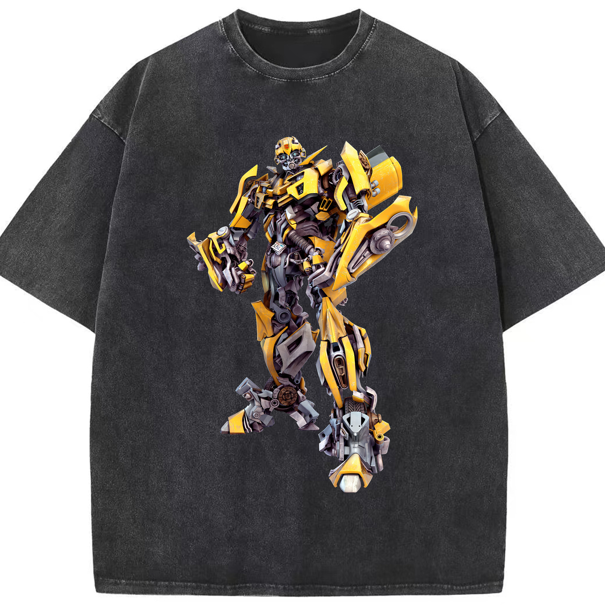 （画像用） Transformers トランスフォーマー 綿100% ヴィンテージ風 半袖Tシャツ（フロントプリント）