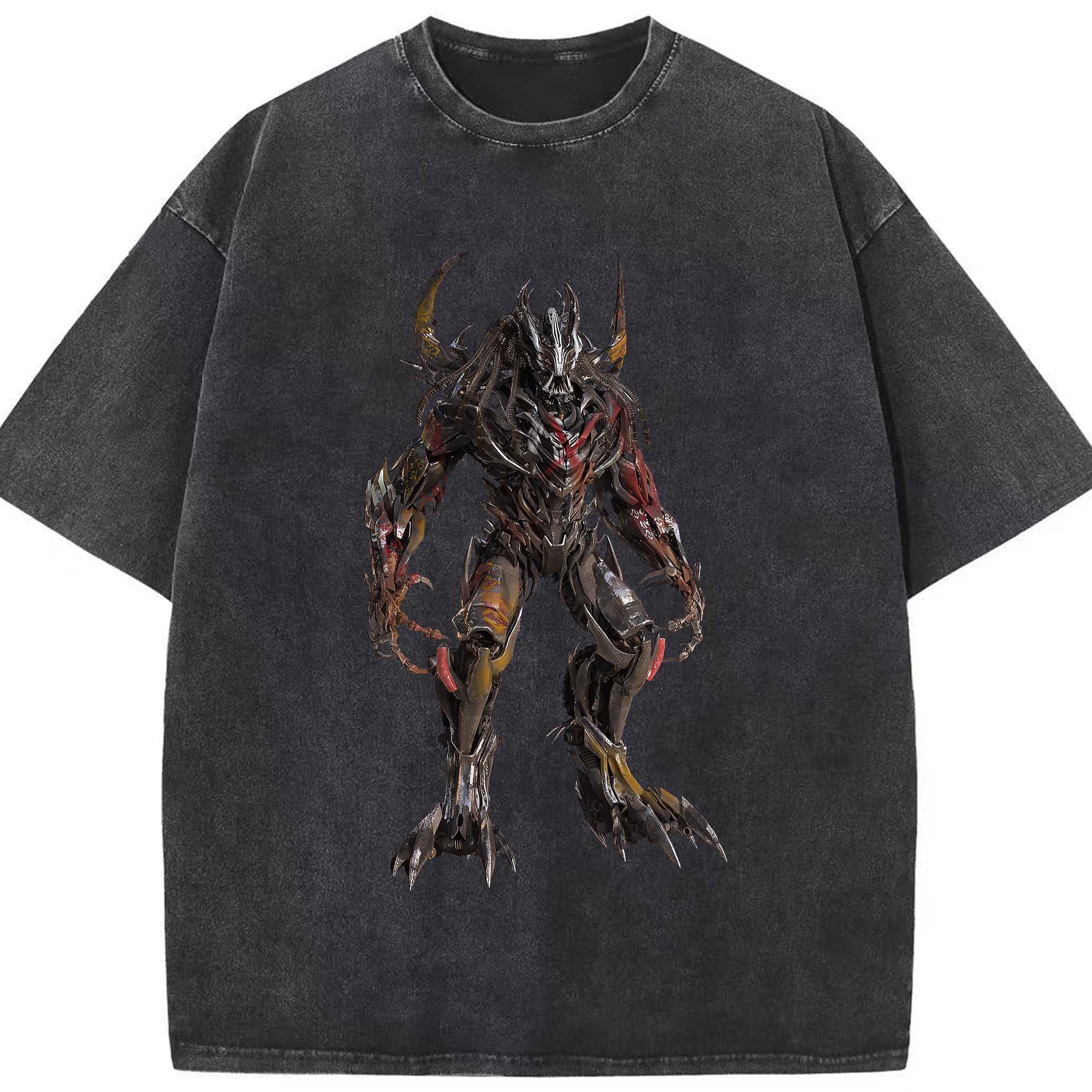 （画像用） Transformers トランスフォーマー 綿100% ヴィンテージ風 半袖Tシャツ（フロントプリント）