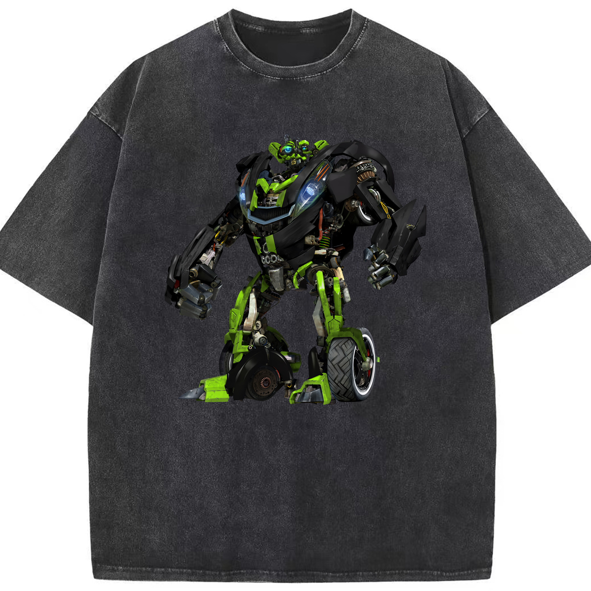 （画像用） Transformers トランスフォーマー 綿100% ヴィンテージ風 半袖Tシャツ（フロントプリント）
