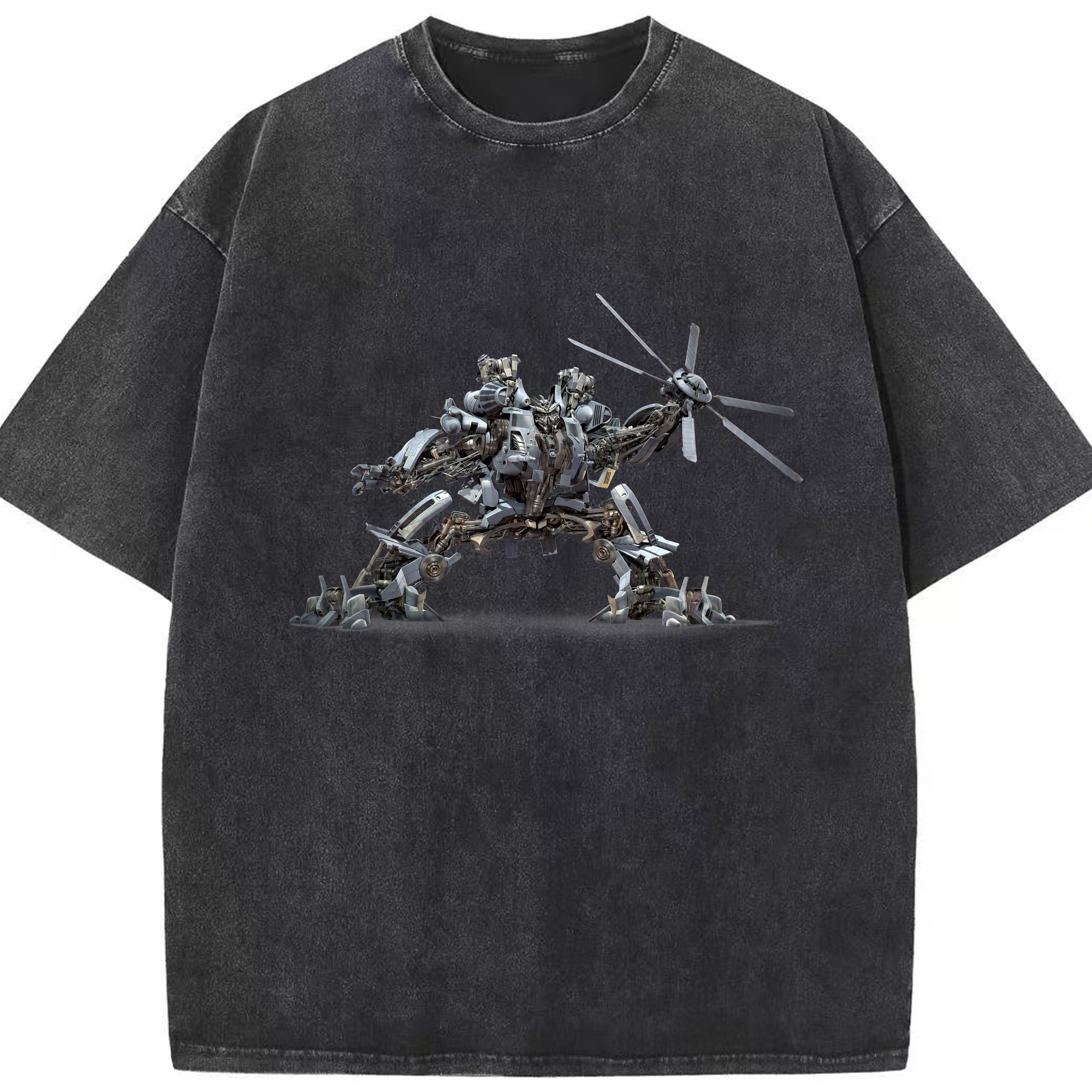 （画像用） Transformers トランスフォーマー 綿100% ヴィンテージ風 半袖Tシャツ（フロントプリント）