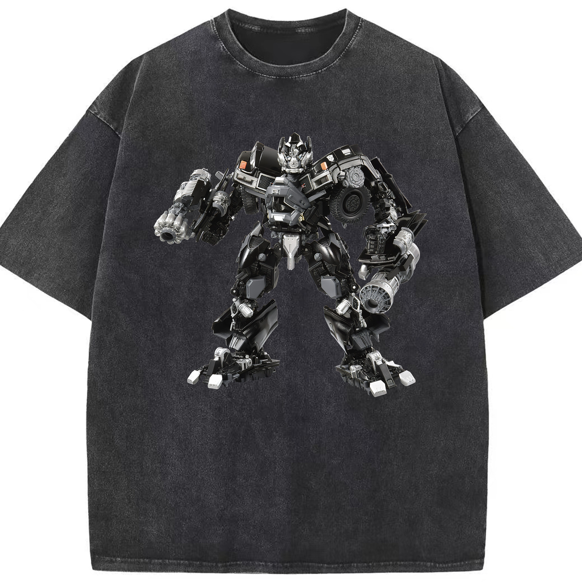 （画像用） Transformers トランスフォーマー 綿100% ヴィンテージ風 半袖Tシャツ（フロントプリント）