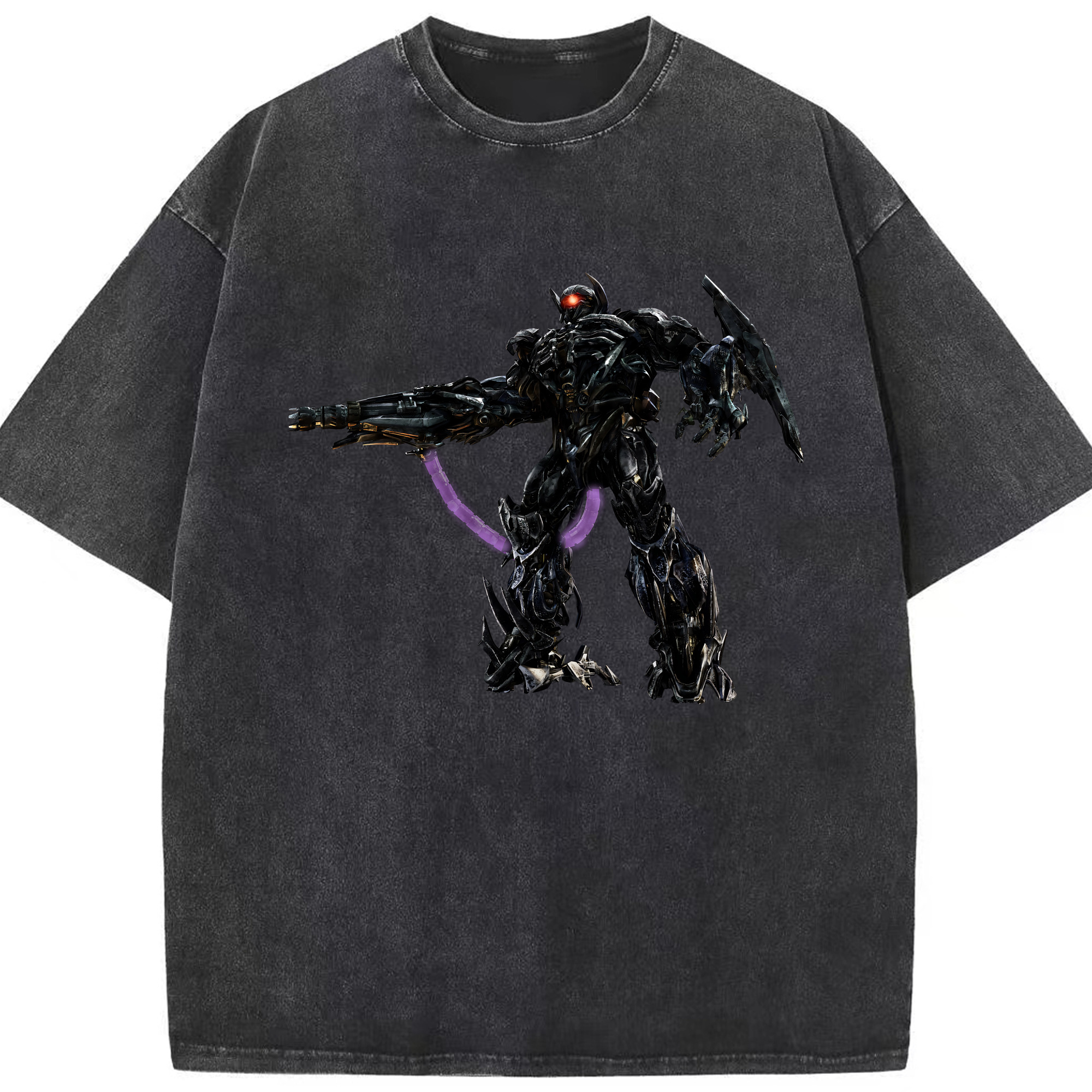 （画像用） Transformers トランスフォーマー 綿100% ヴィンテージ風 半袖Tシャツ（フロントプリント）